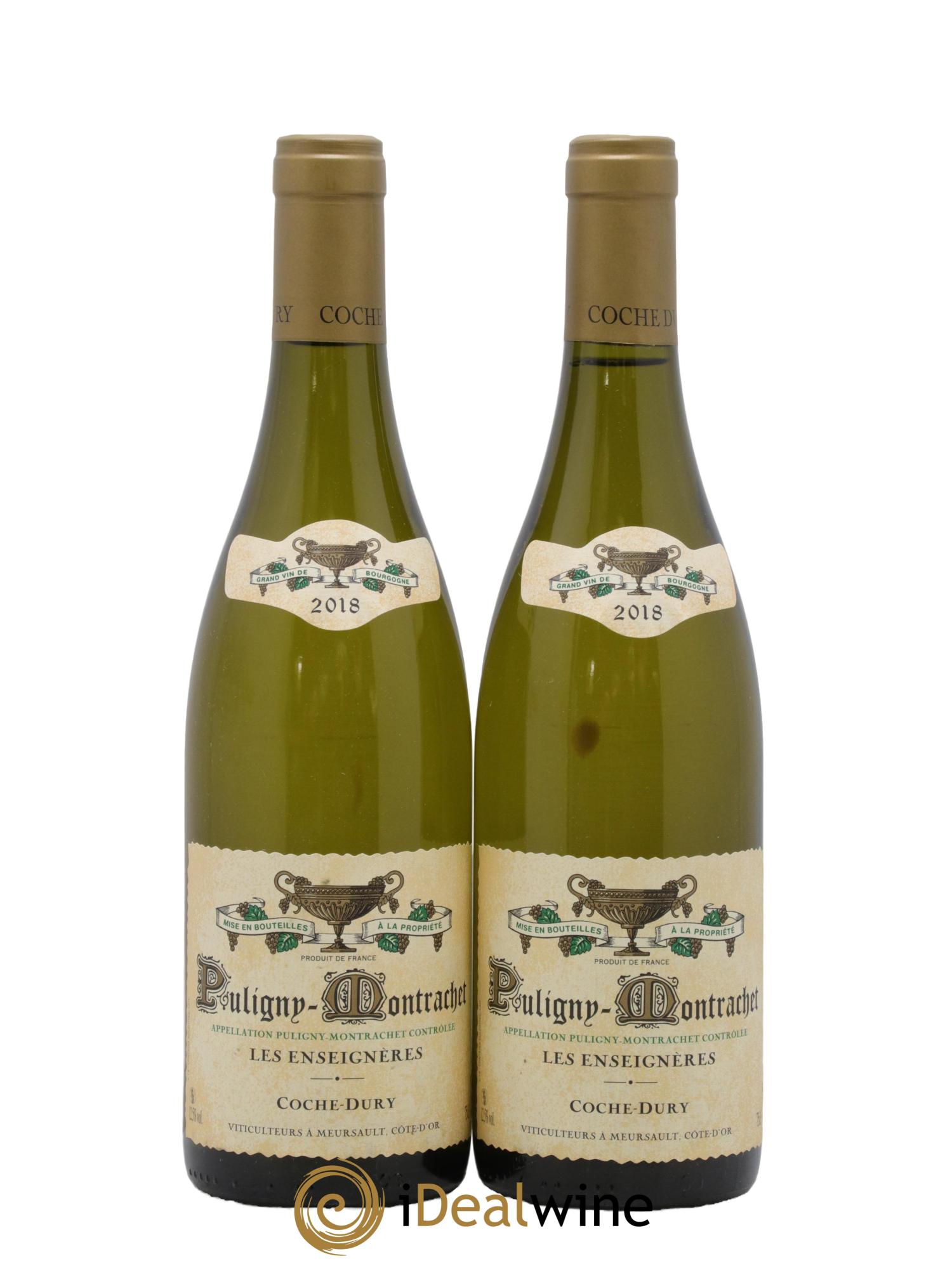 Puligny-Montrachet Les Enseignères Coche Dury (Domaine) 2018 - Posten von 2 Flaschen - 0