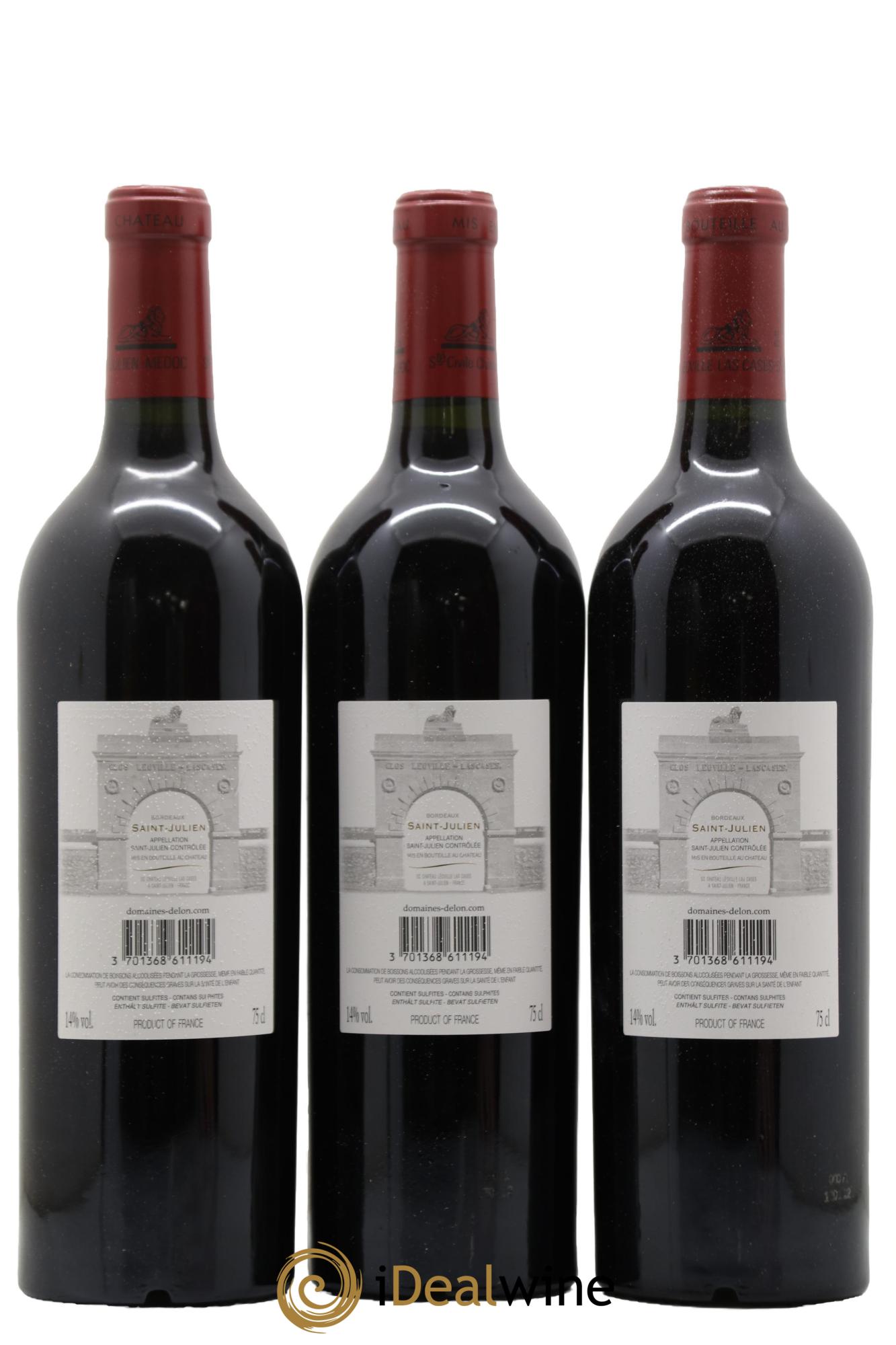 Château Léoville Las Cases 2ème Grand Cru Classé 2019 - Lot de 6 bouteilles - 2