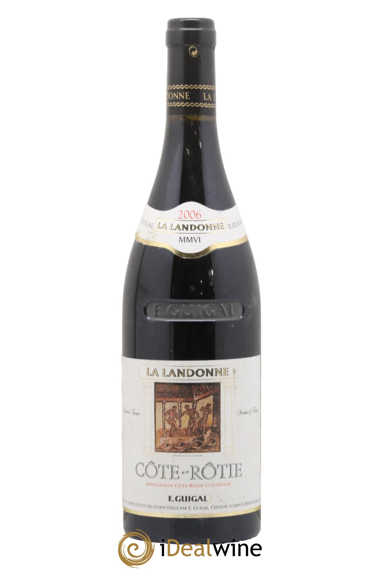 Côte-Rôtie La Landonne Guigal 2006 - Lot of 1 bottle - 0