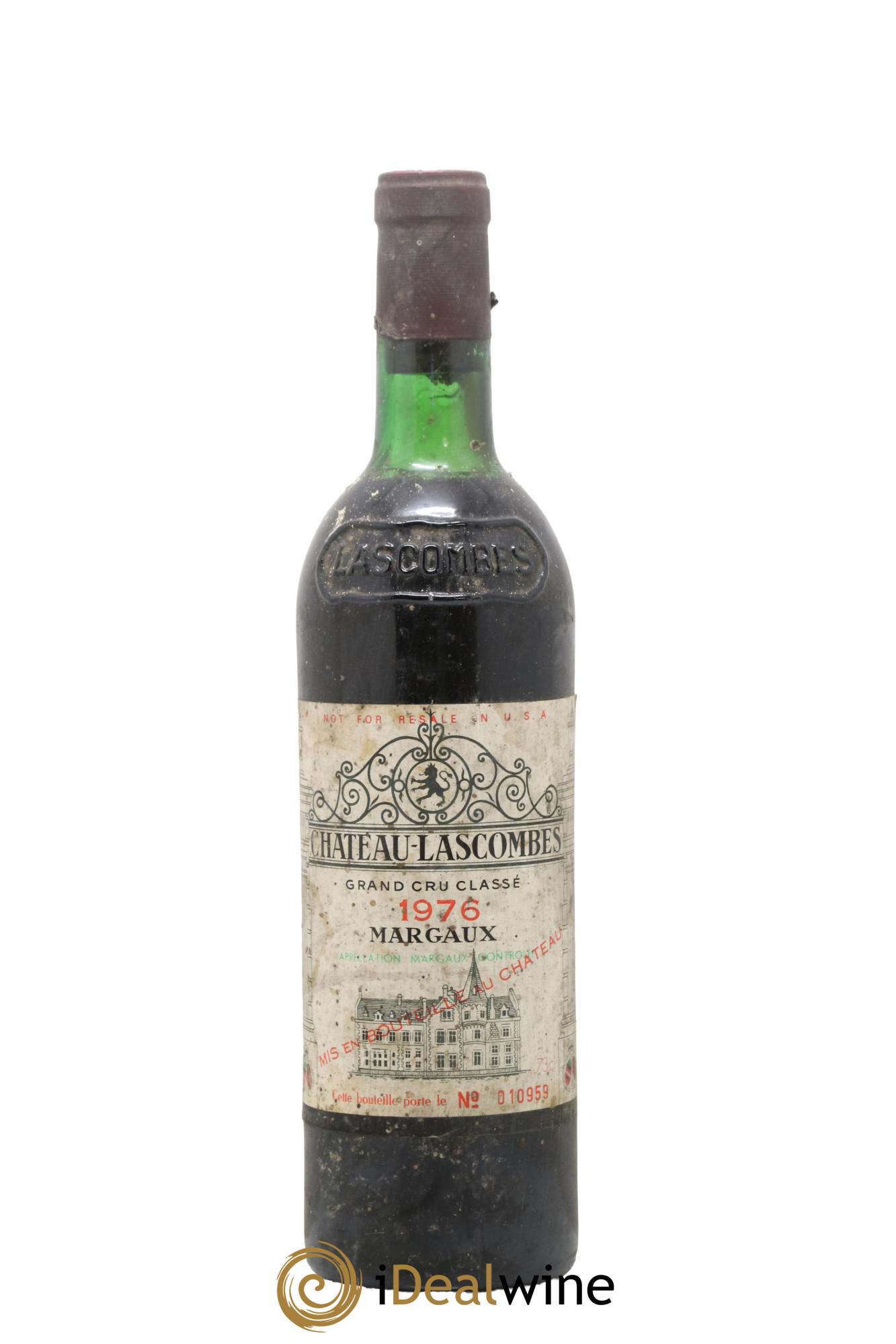 Château Lascombes 2ème Grand Cru Classé 1976 - Lotto di 1 bottiglia - 0
