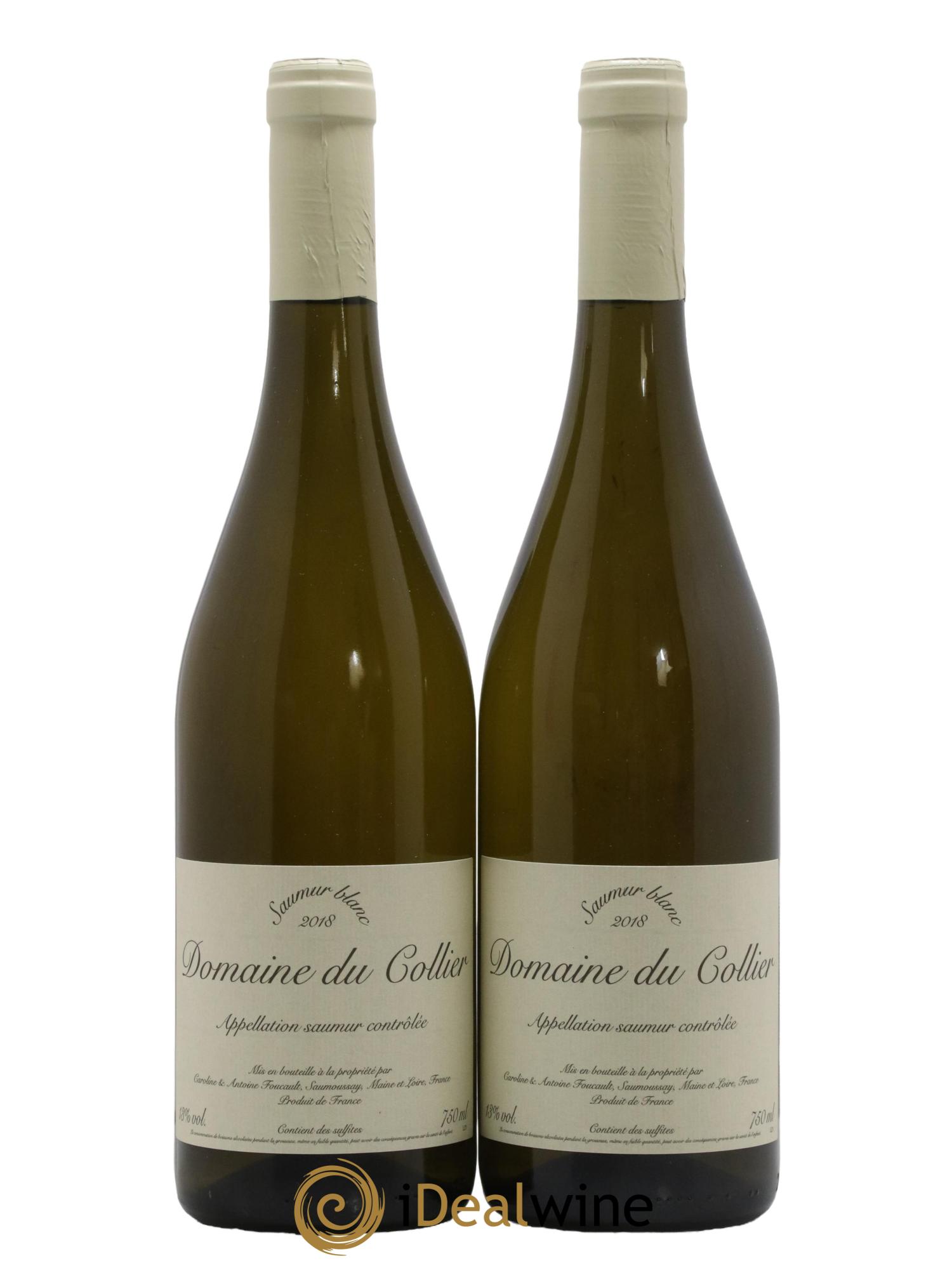 Saumur Domaine du Collier 2018 - Lot de 2 bouteilles - 0