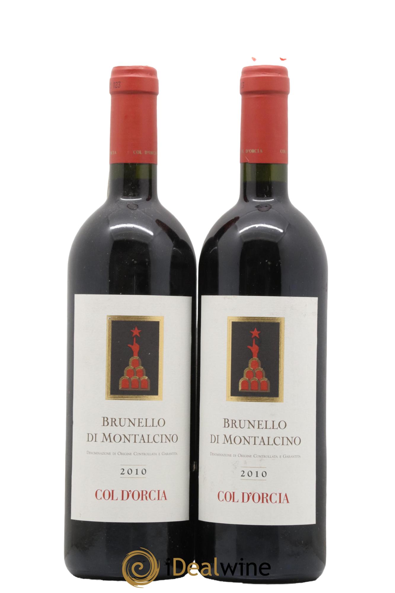 Brunello di Montalcino DOCG Tenuta Col d'Orcia 2010 - Lot de 2 bouteilles - 0