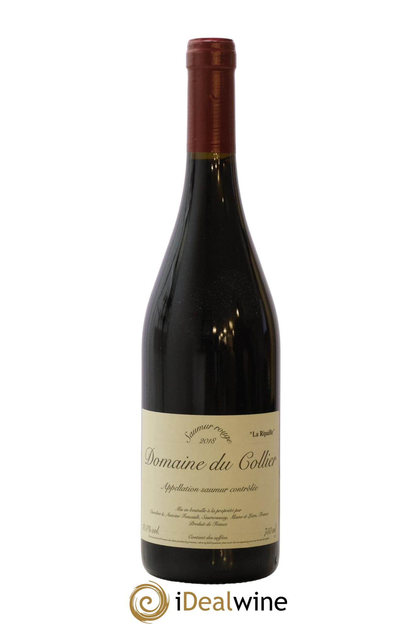 Saumur La Ripaille Domaine du Collier 2018 - Lot of 1 bottle - 0