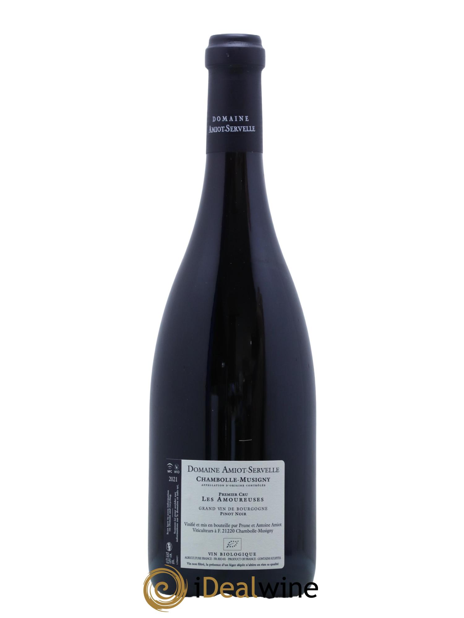 Chambolle-Musigny 1er Cru Les Amoureuses Amiot-Servelle 2021 - Lotto di 1 bottiglia - 1