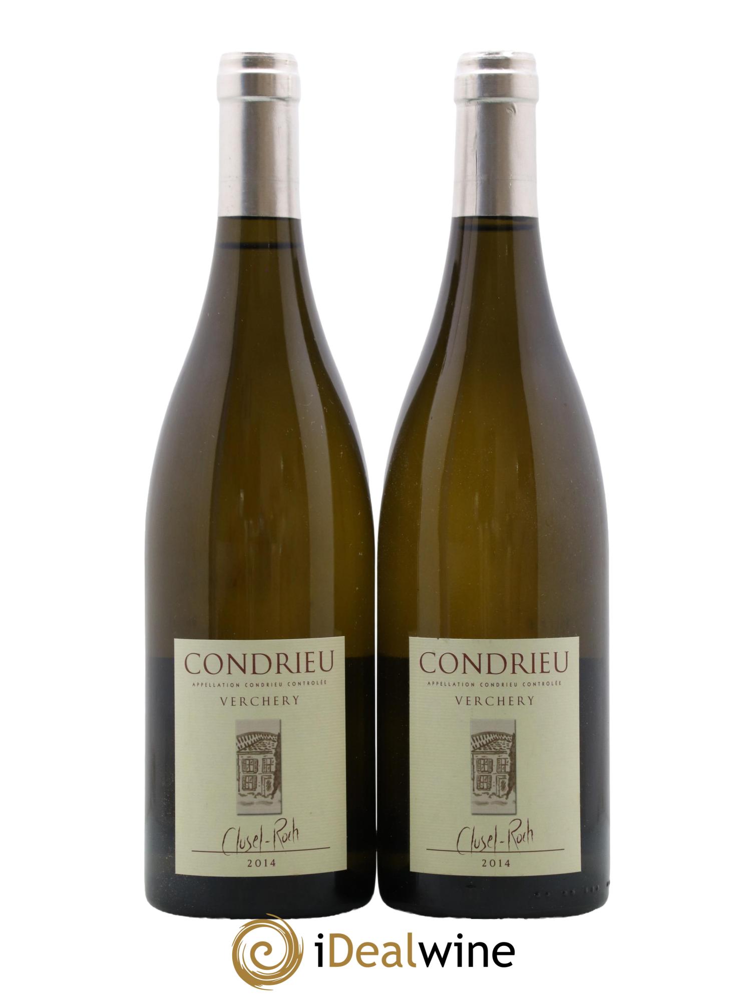 Condrieu Verchéry Clusel-Roch 2014 - Lot de 2 bouteilles - 0