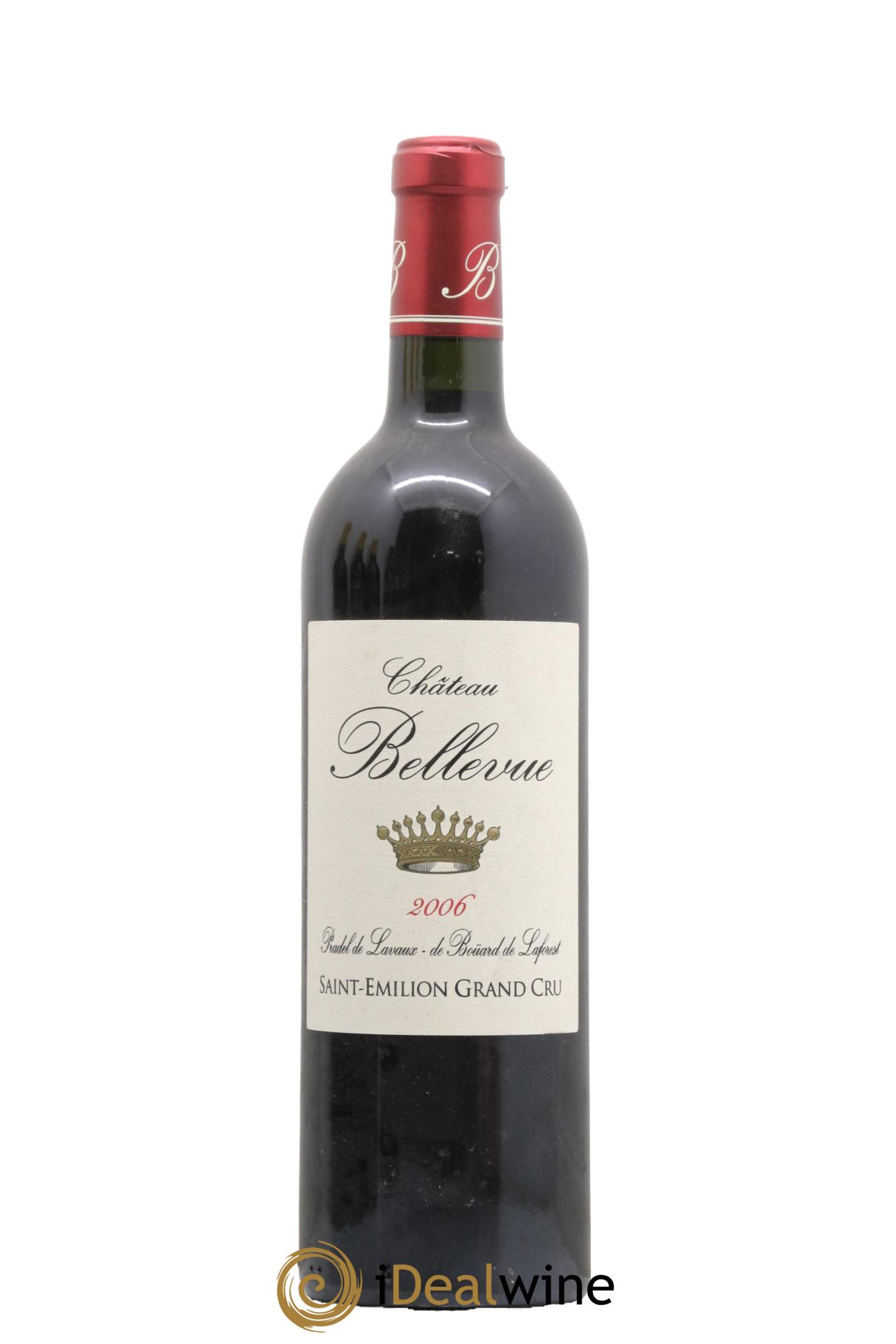 Château Bellevue Grand Cru Classé 2006 - Lot de 1 bouteille - 0