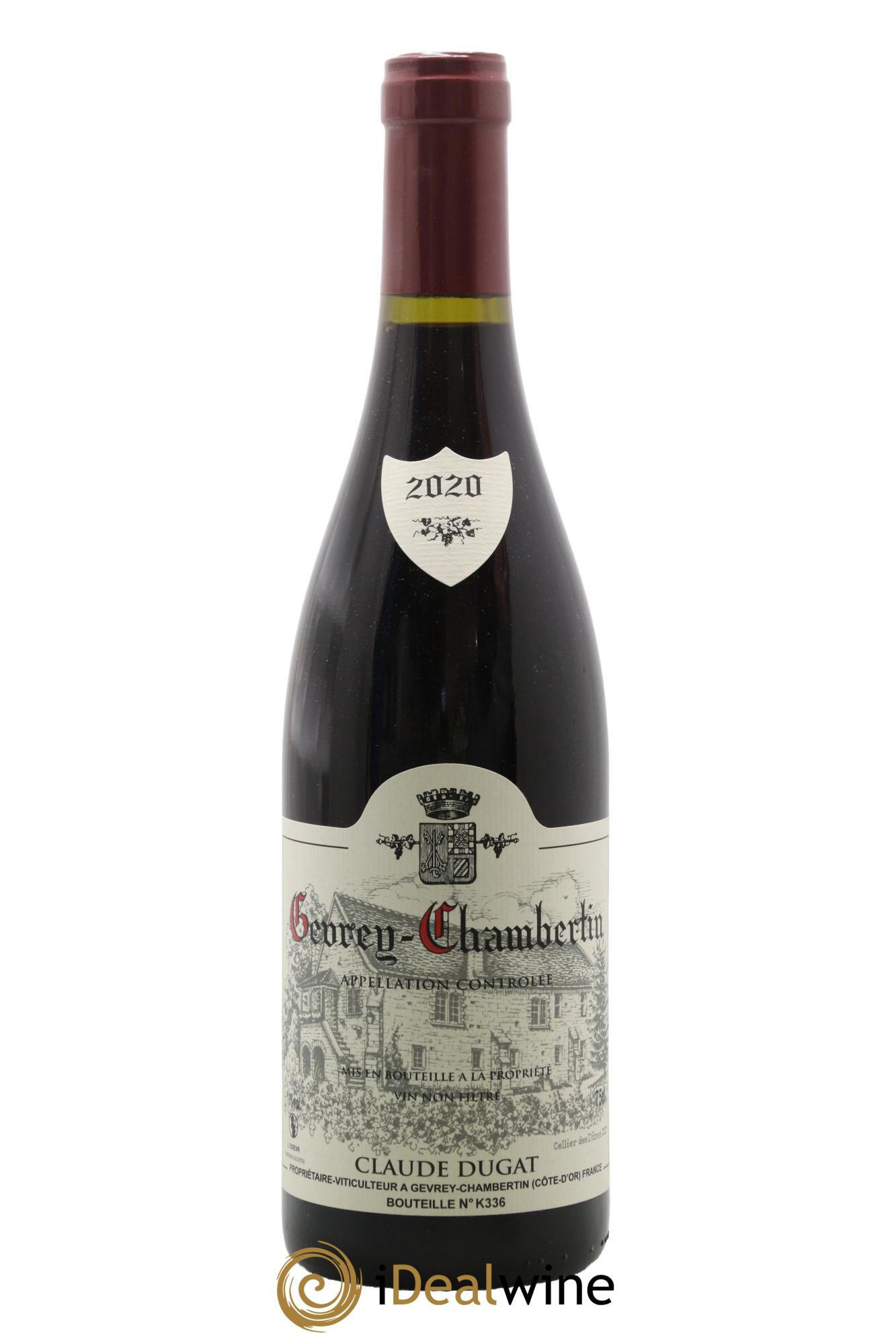 Gevrey-Chambertin Claude Dugat 2020 - Lot de 1 bouteille - 0