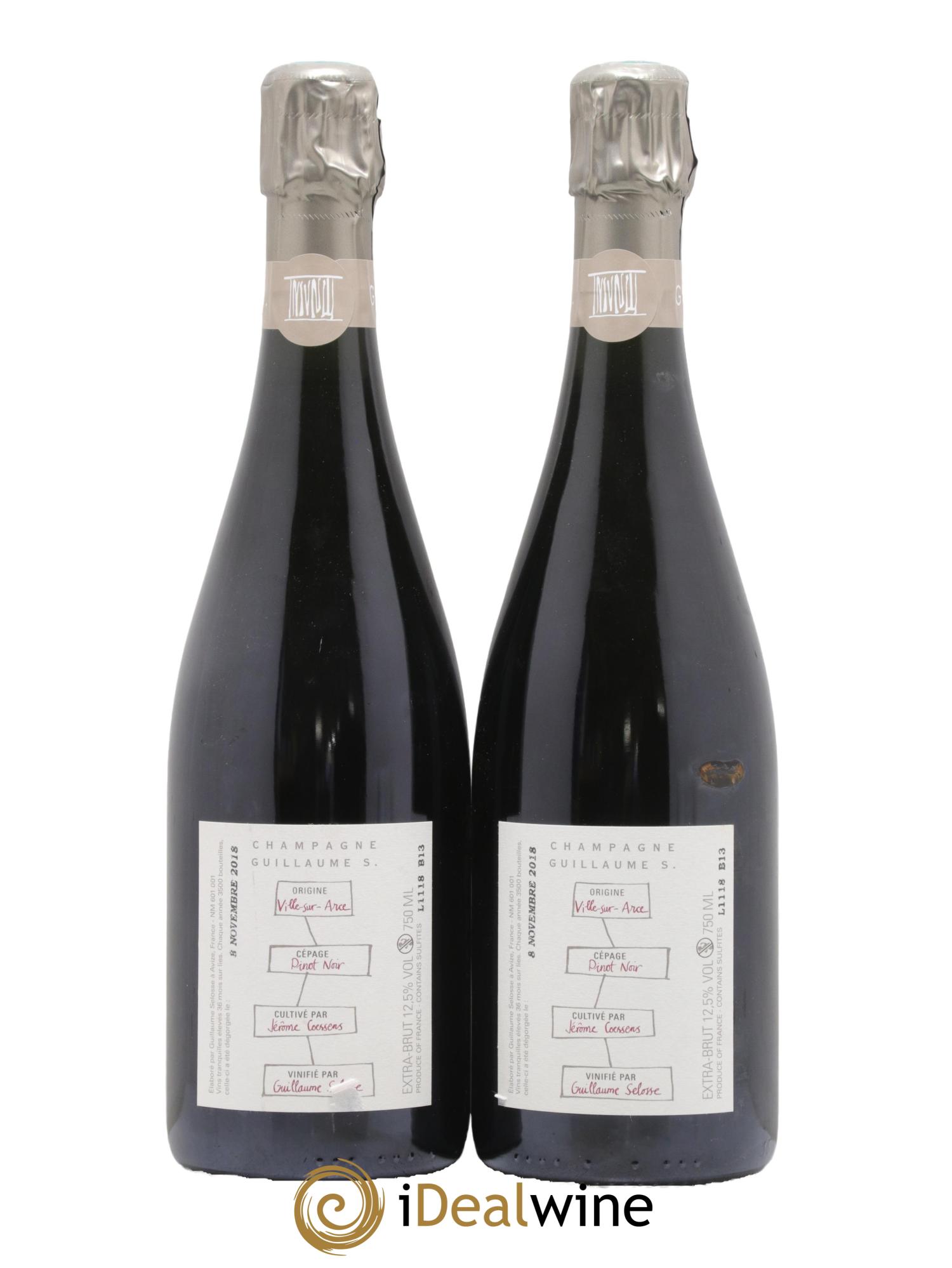 Largillier Extra-Brut Guillaume Selosse - Lotto di 2 bottiglie - 1