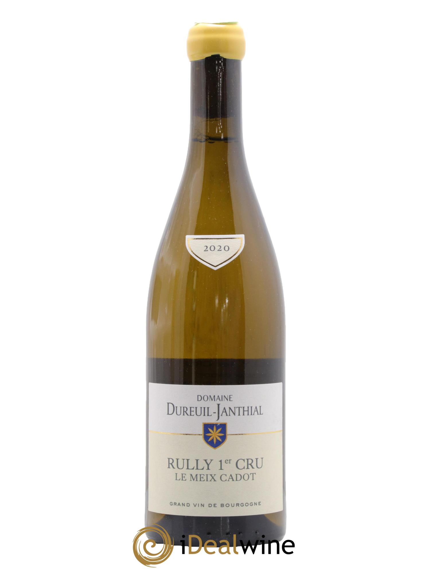 Rully 1er Cru Le Meix Cadot Vincent Dureuil-Janthial 2020 - Lot de 1 bouteille - 0