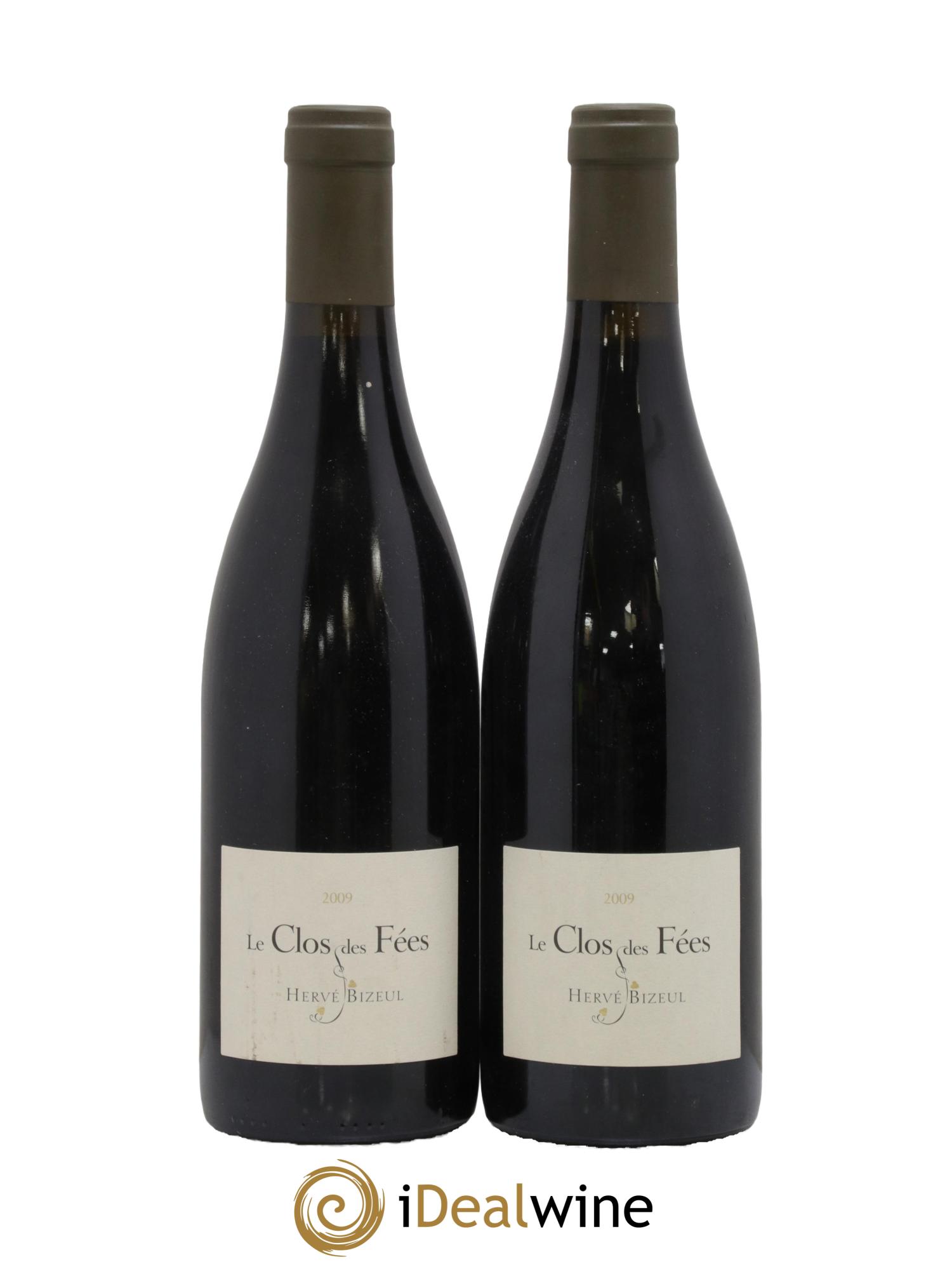 Côtes du Roussillon Villages Clos des Fées Hervé Bizeul 2009 - Posten von 2 Flaschen - 0