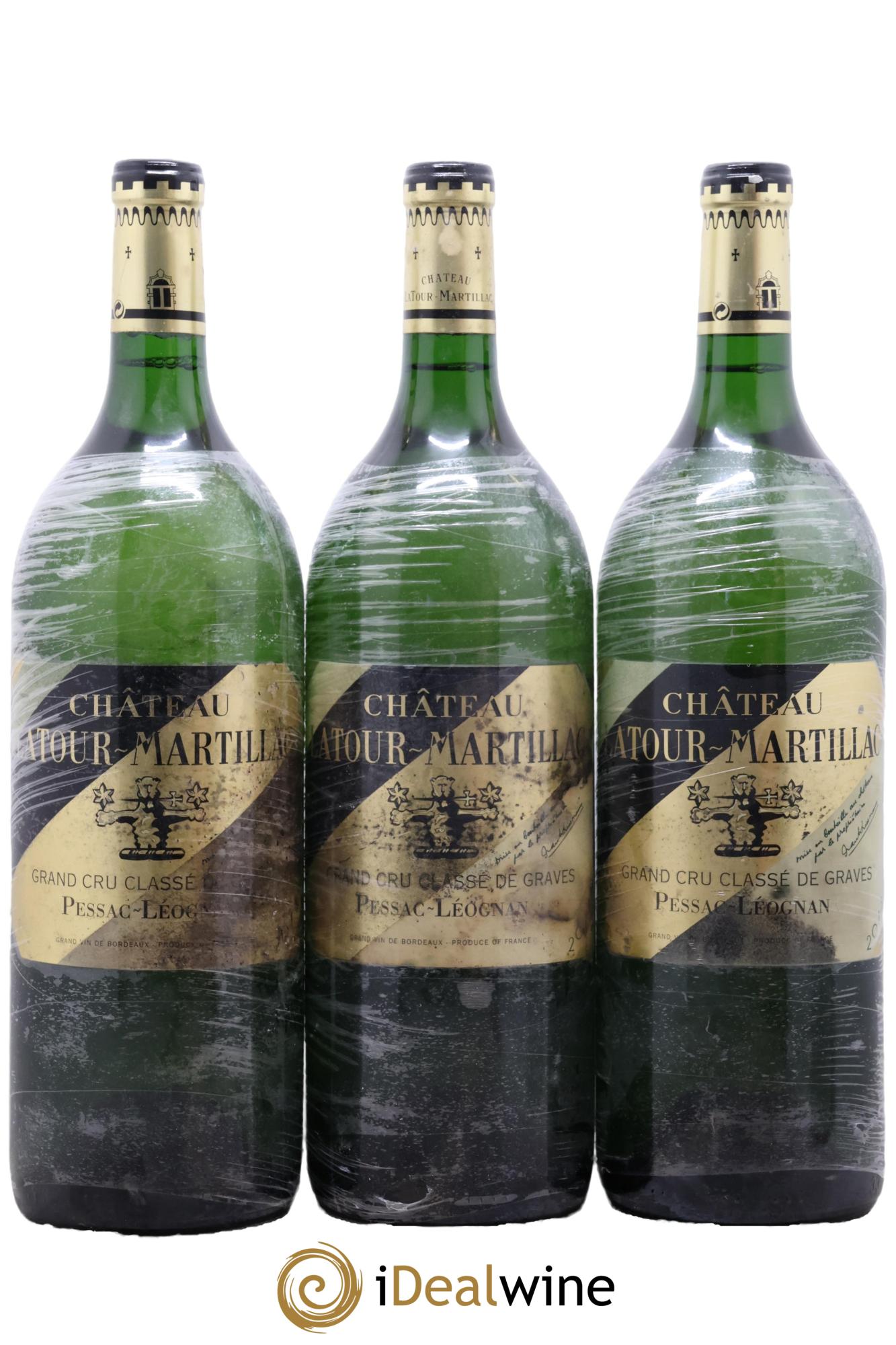 Château Latour-Martillac Cru Classé de Graves 2015 - Lot de 3 magnums - 0