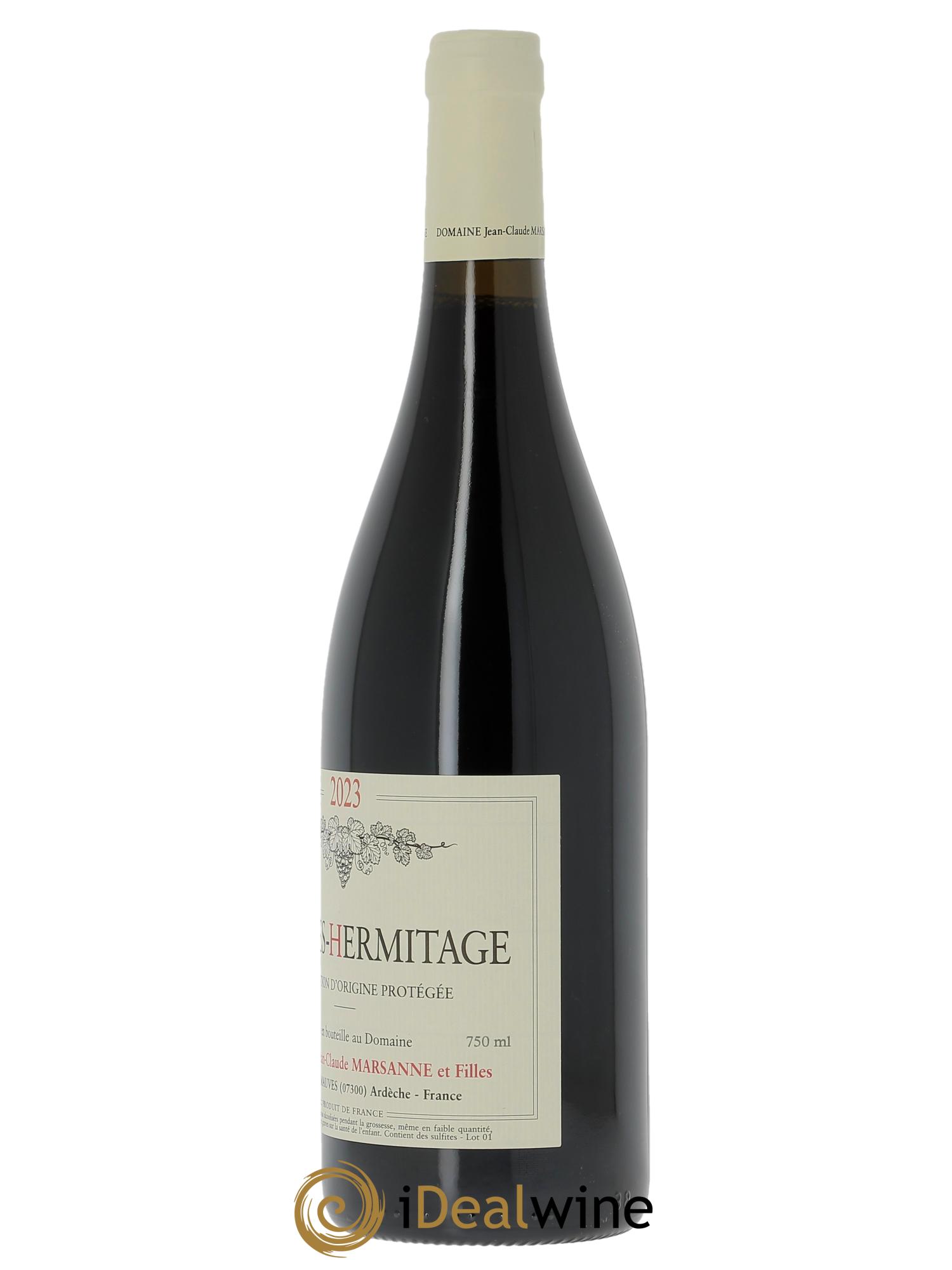 Crozes-Hermitage Jean-Claude Marsanne (Domaine) 2023 - Lot de 1 bouteille - 1