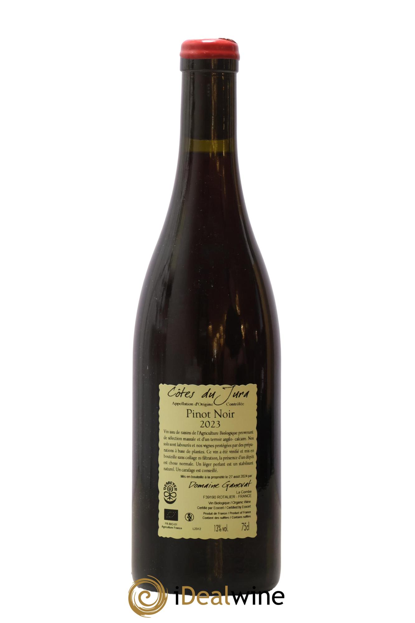 Côtes du Jura Cuvée Julien Jean-François Ganevat (Domaine) 2023 - Lot de 1 bouteille - 1