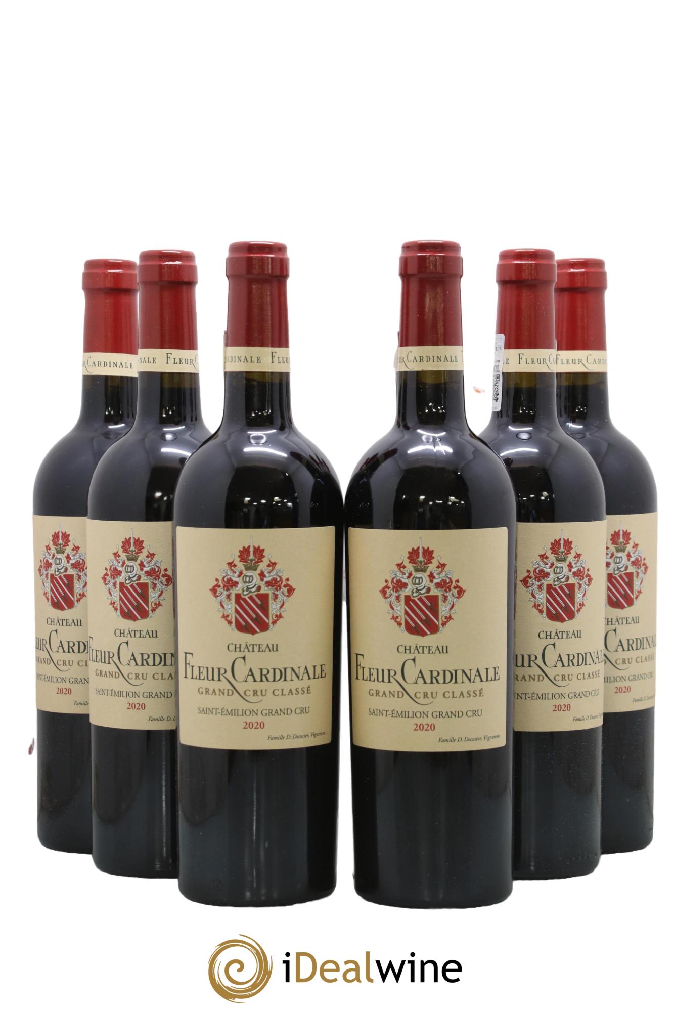Château Fleur Cardinale Grand Cru Classé  2020 - Lot de 6 bouteilles - 0