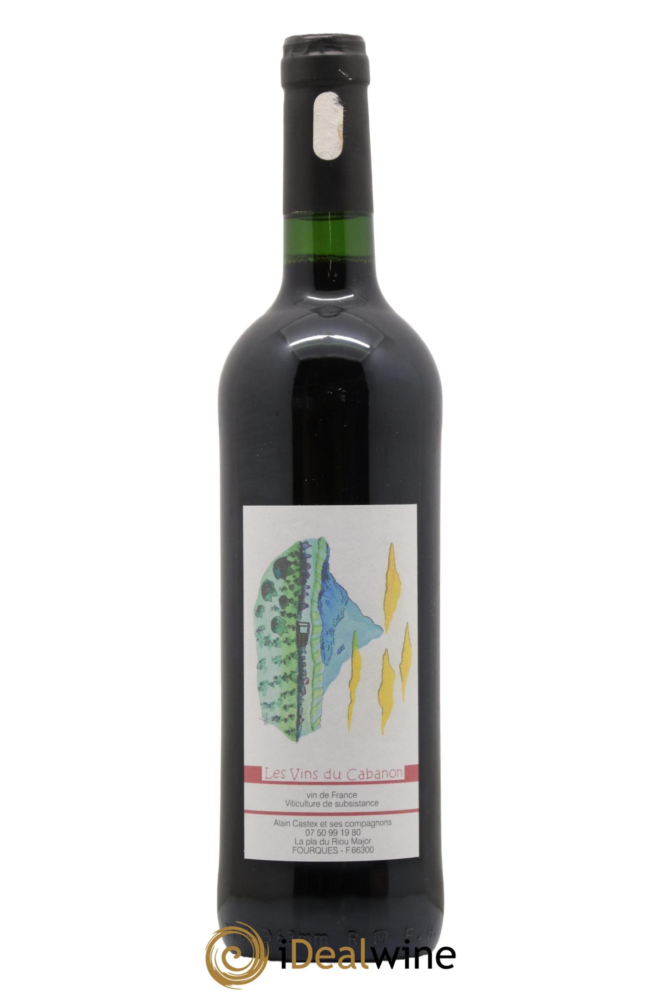 Vin de France Poudre d'Escampette Les Vins du Cabanon - Alain Castex 2021 - Lot de 1 bouteille - 0