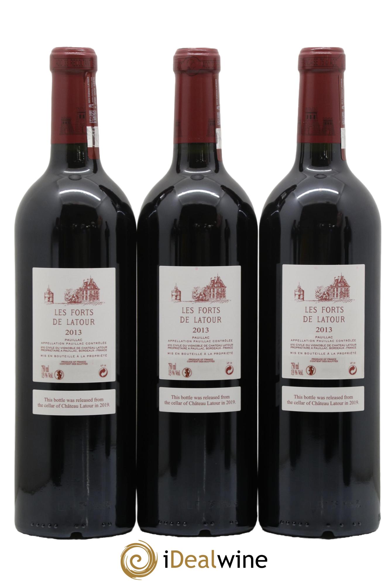 Les Forts de Latour Second Vin 2013 - Lot of 12 bottles - 8