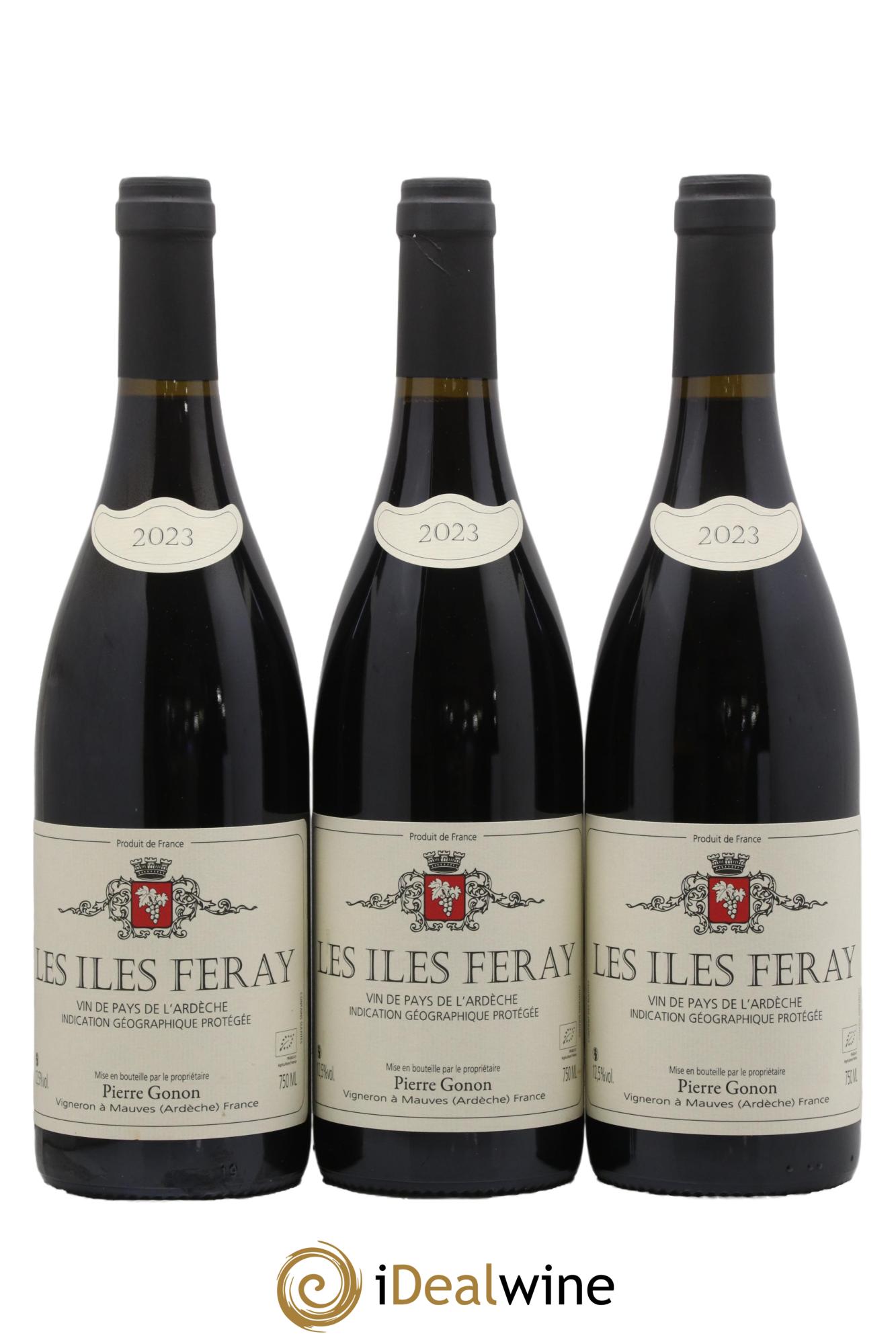 Ardèche Les Iles Feray Gonon (Domaine) 2023 - Lot de 3 bouteilles - 0