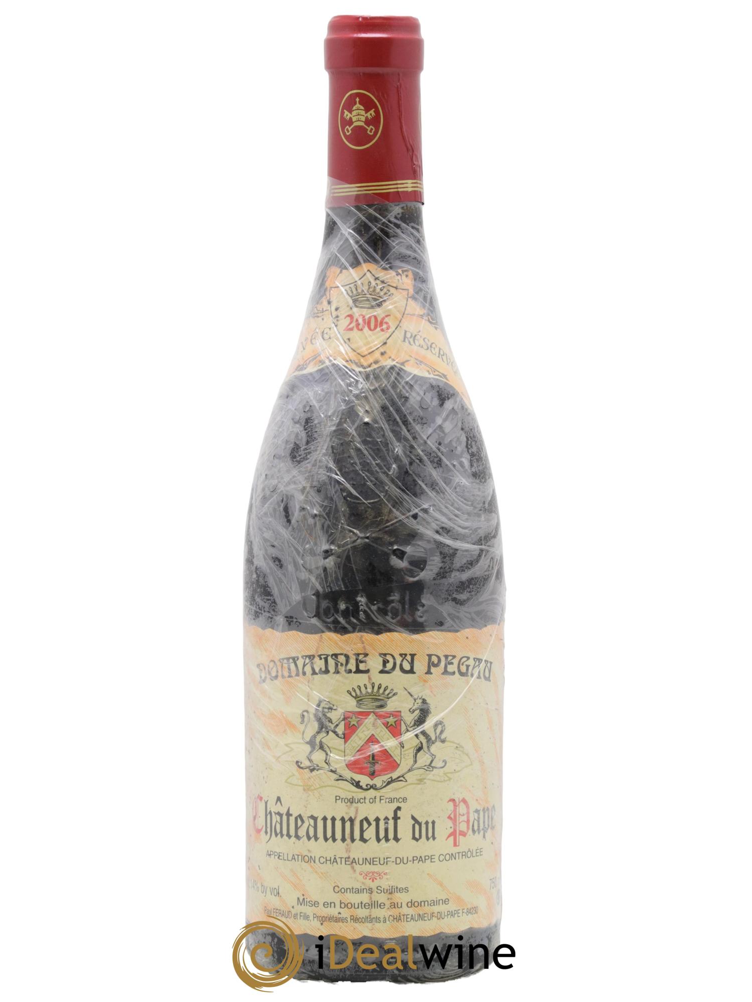 Châteauneuf-du-Pape Domaine du Pégau Cuvée Réservée Paul et Laurence Féraud 2006 - Lot de 1 bouteille - 0
