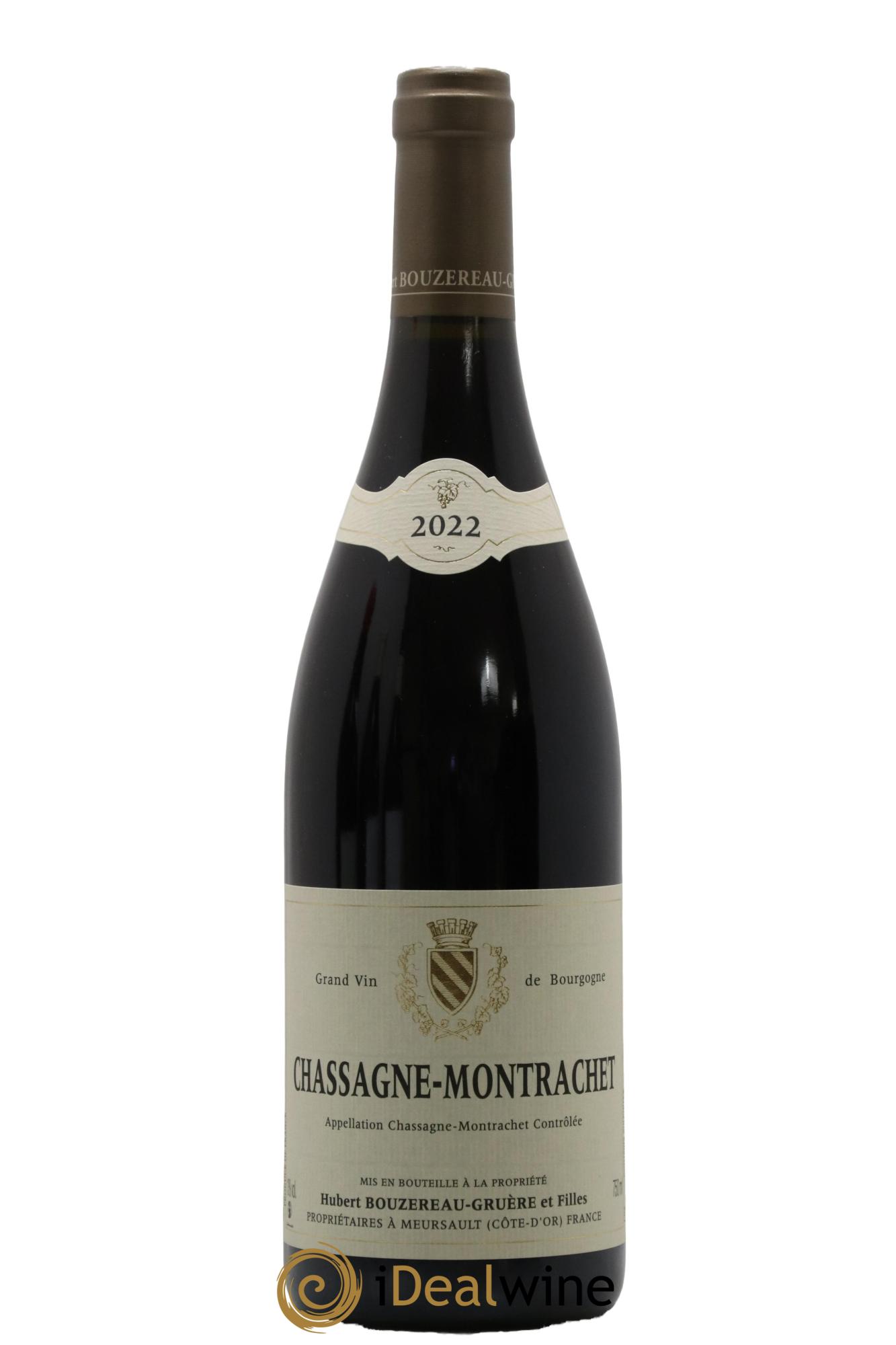 Chassagne-Montrachet Hubert Bouzereau Gruere et Filles 2022 - Lot of 1 bottle - 0