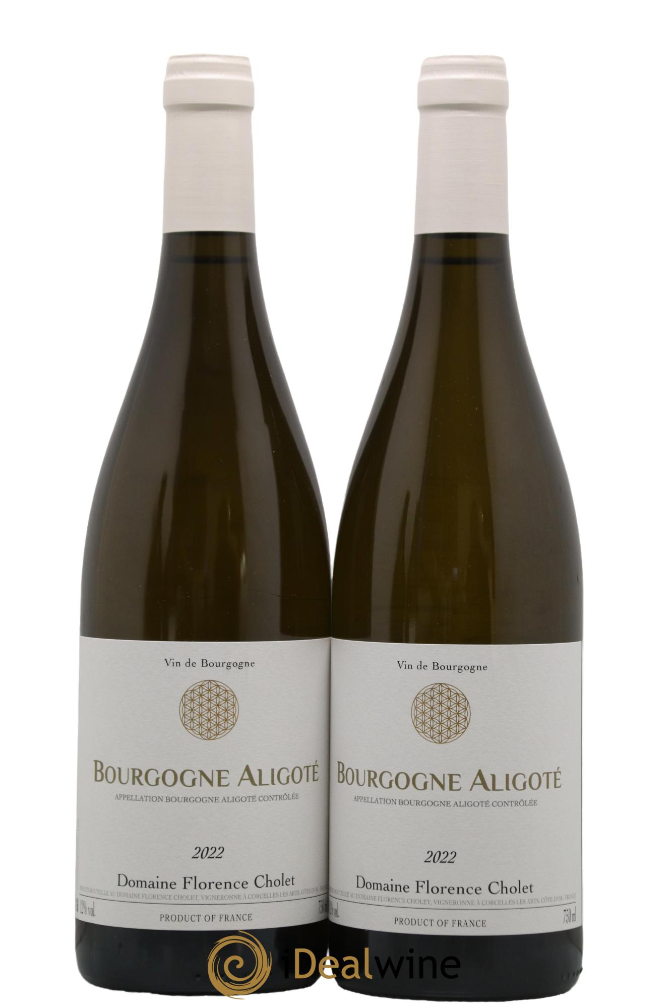 Bourgogne Aligoté Domaine Florence Cholet 2022 - Lot de 2 bouteilles - 0