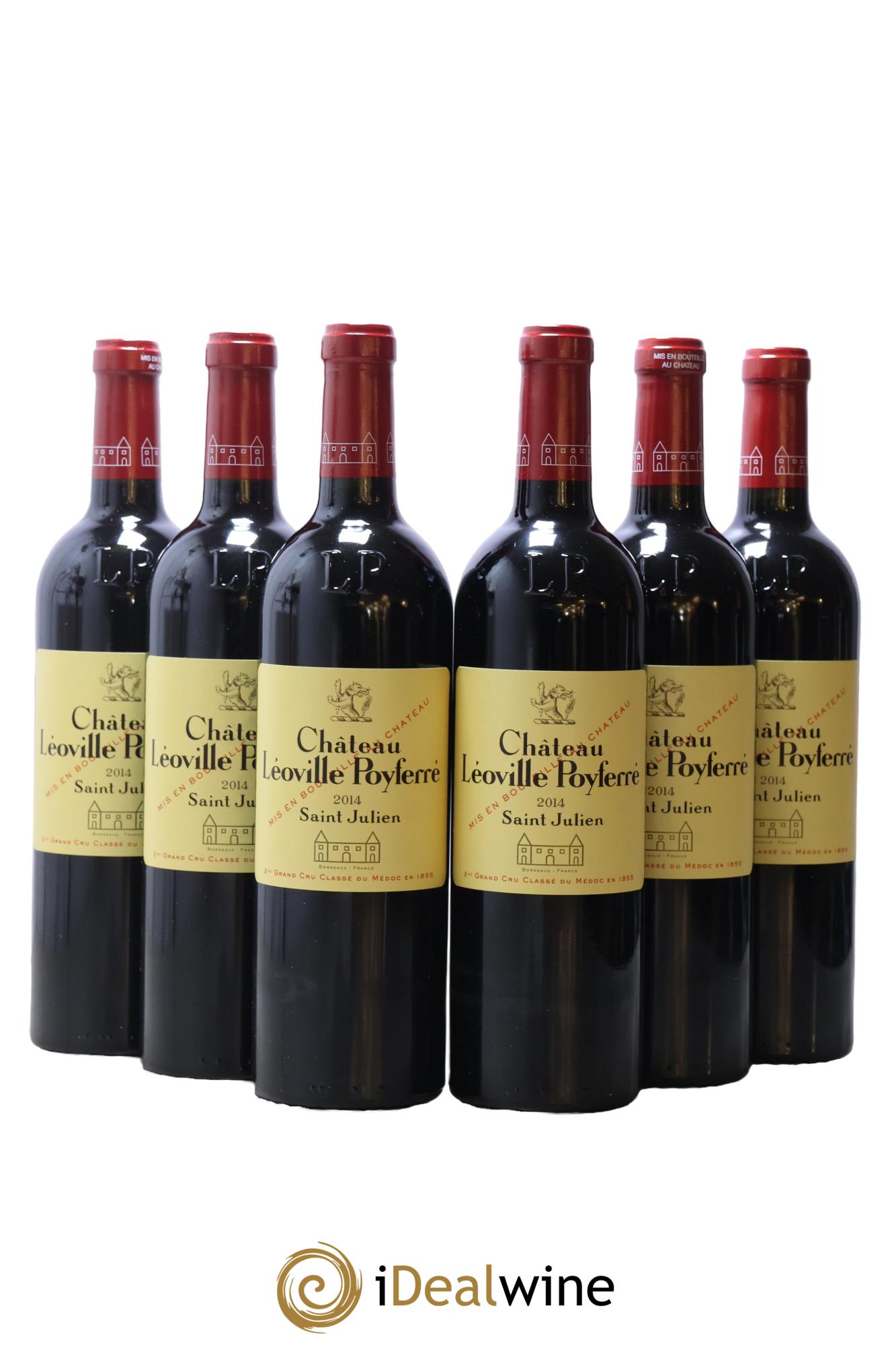 Château Léoville Poyferré 2ème Grand Cru Classé 2014 - Lot de 6 bouteilles - 0