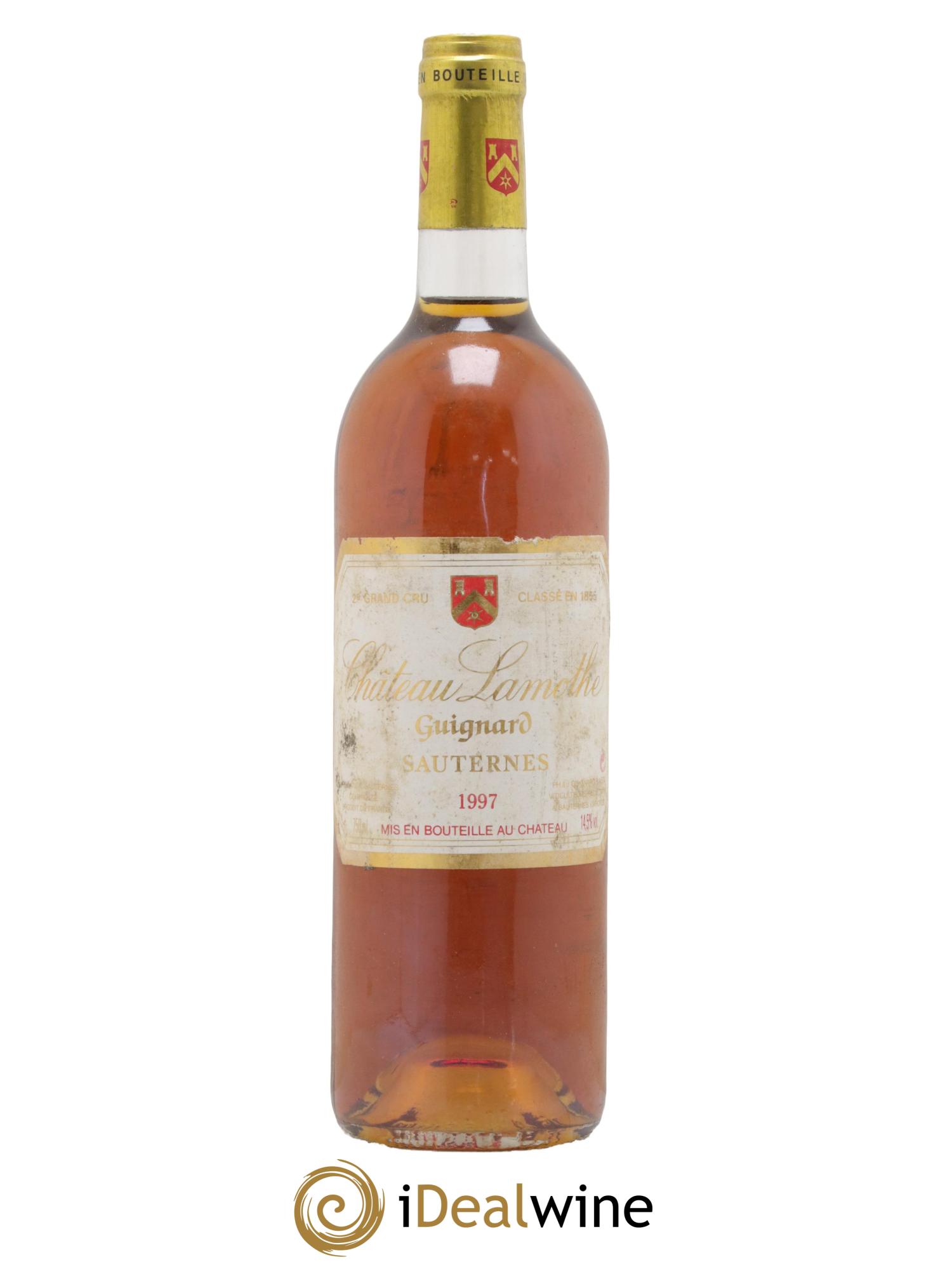 Château Lamothe Guignard 2ème Grand Cru Classé 1997 - Lotto di 1 bottiglia - 0