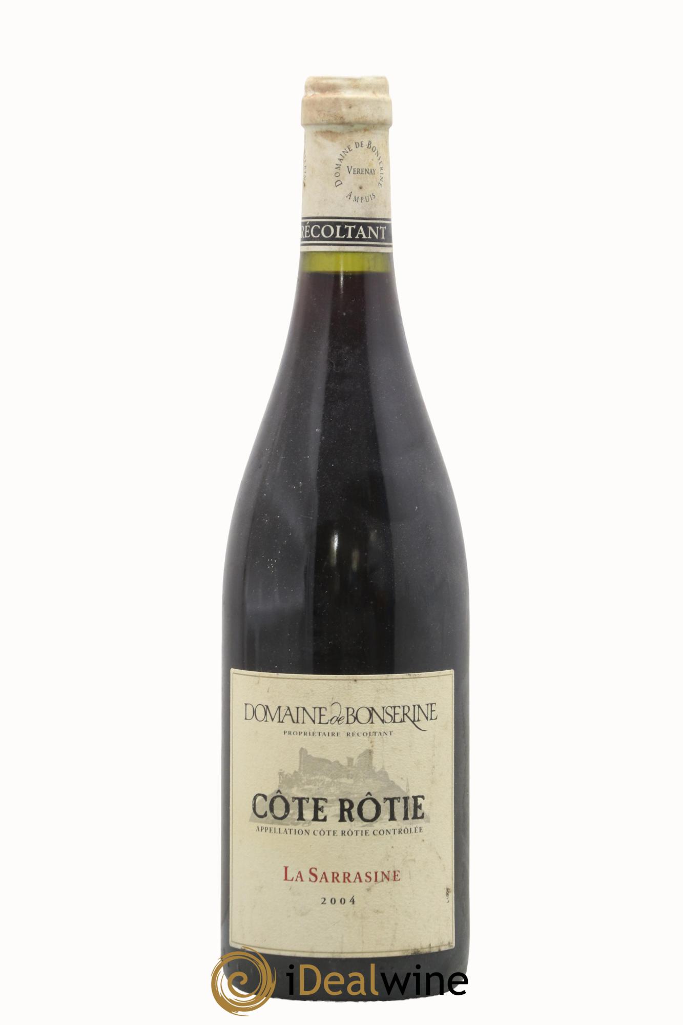 Côte-Rôtie La Sarrasine Bonserine (Domaine de) 2004 - Lot of 1 bottle - 0