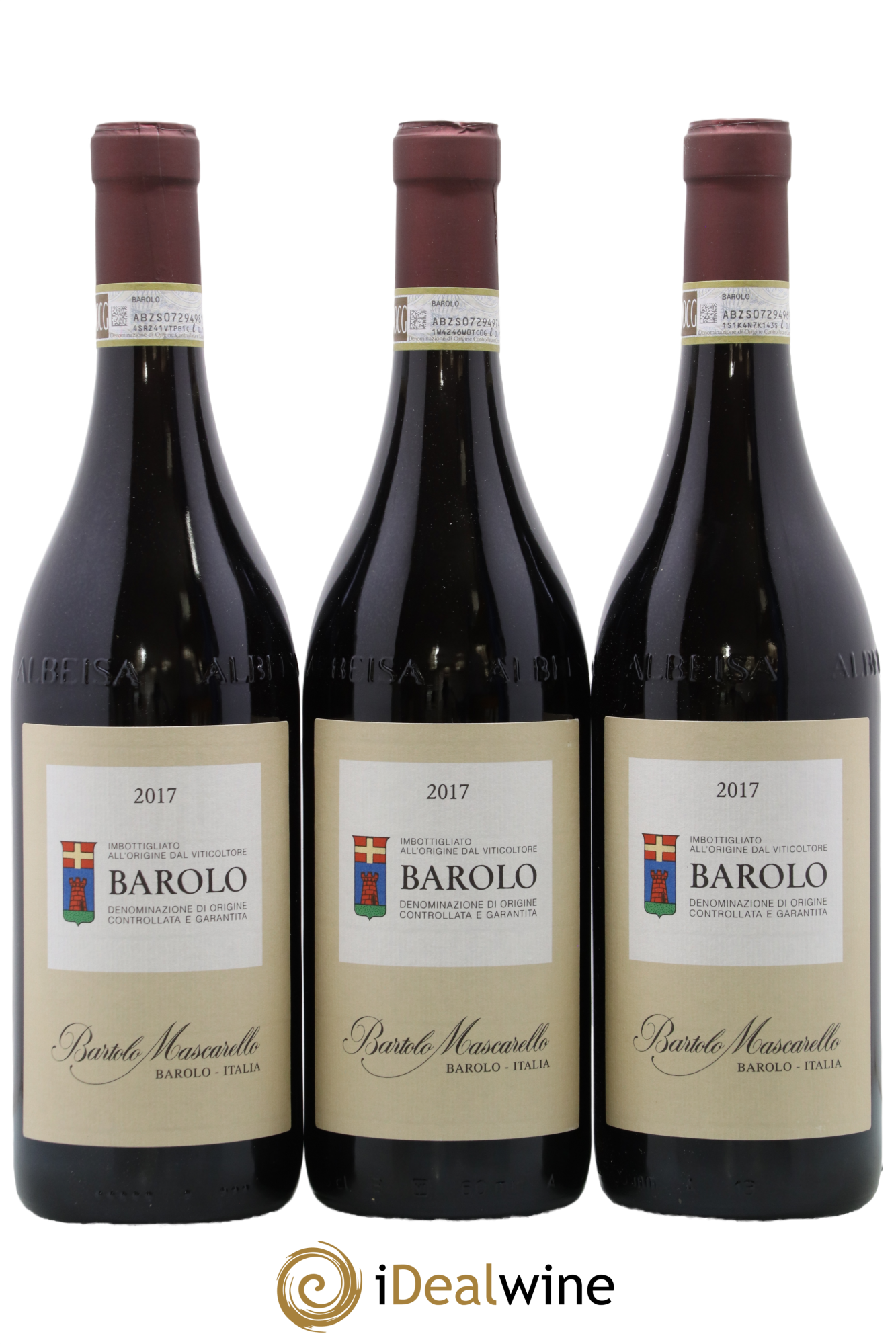 Barolo DOCG Bartolo Mascarello 2017 - Lot de 3 bouteilles - 0