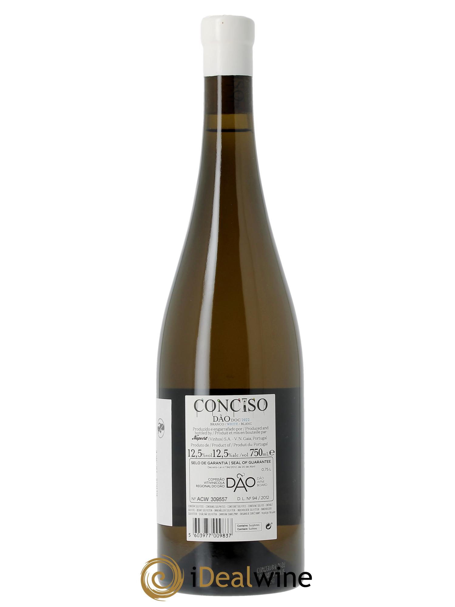 Dao Conciso Branco Niepoort  2022 - Lot de 1 bouteille - 2