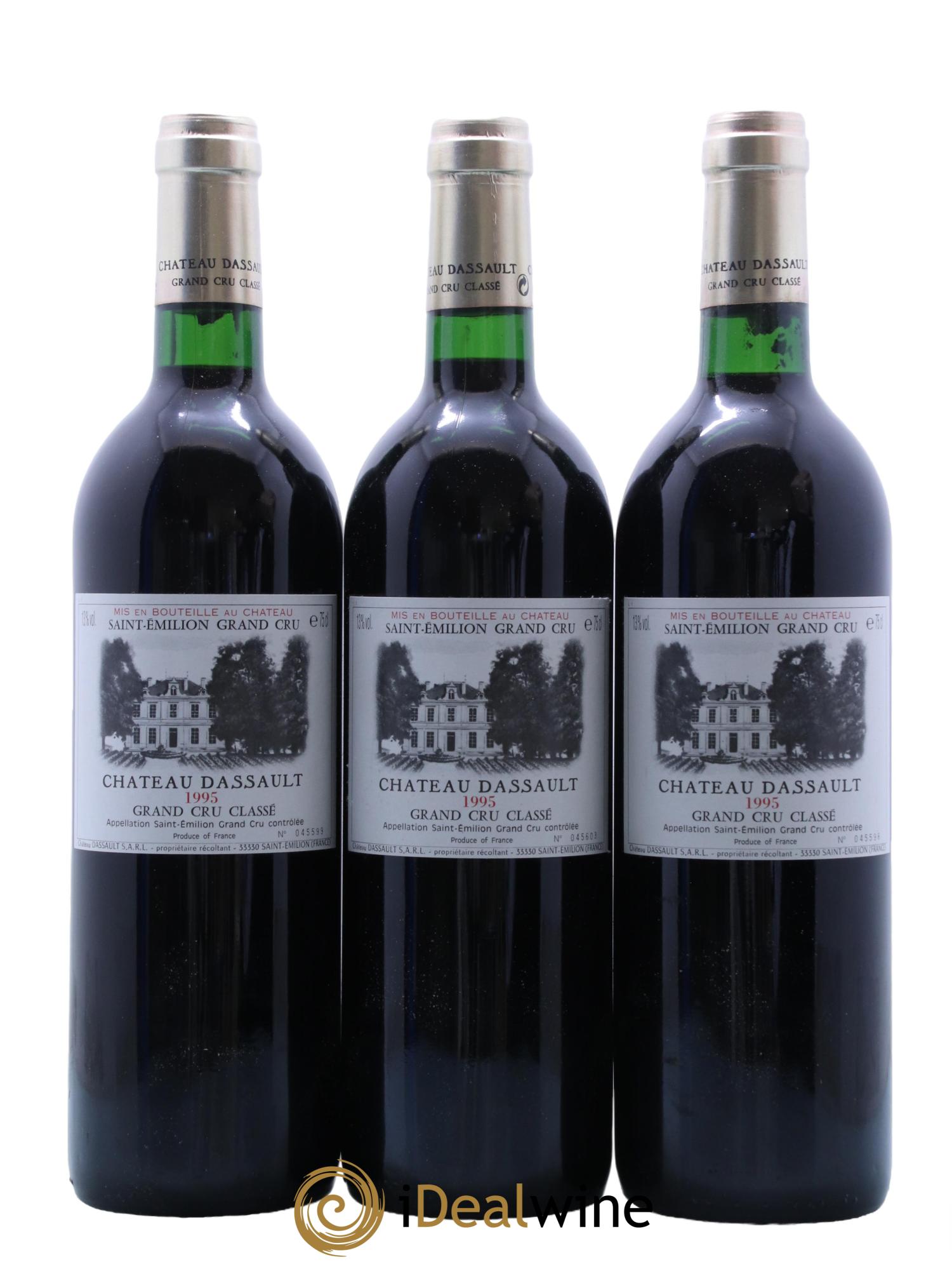 Château Dassault Grand Cru Classé 1995 - Lot de 12 bouteilles - 4