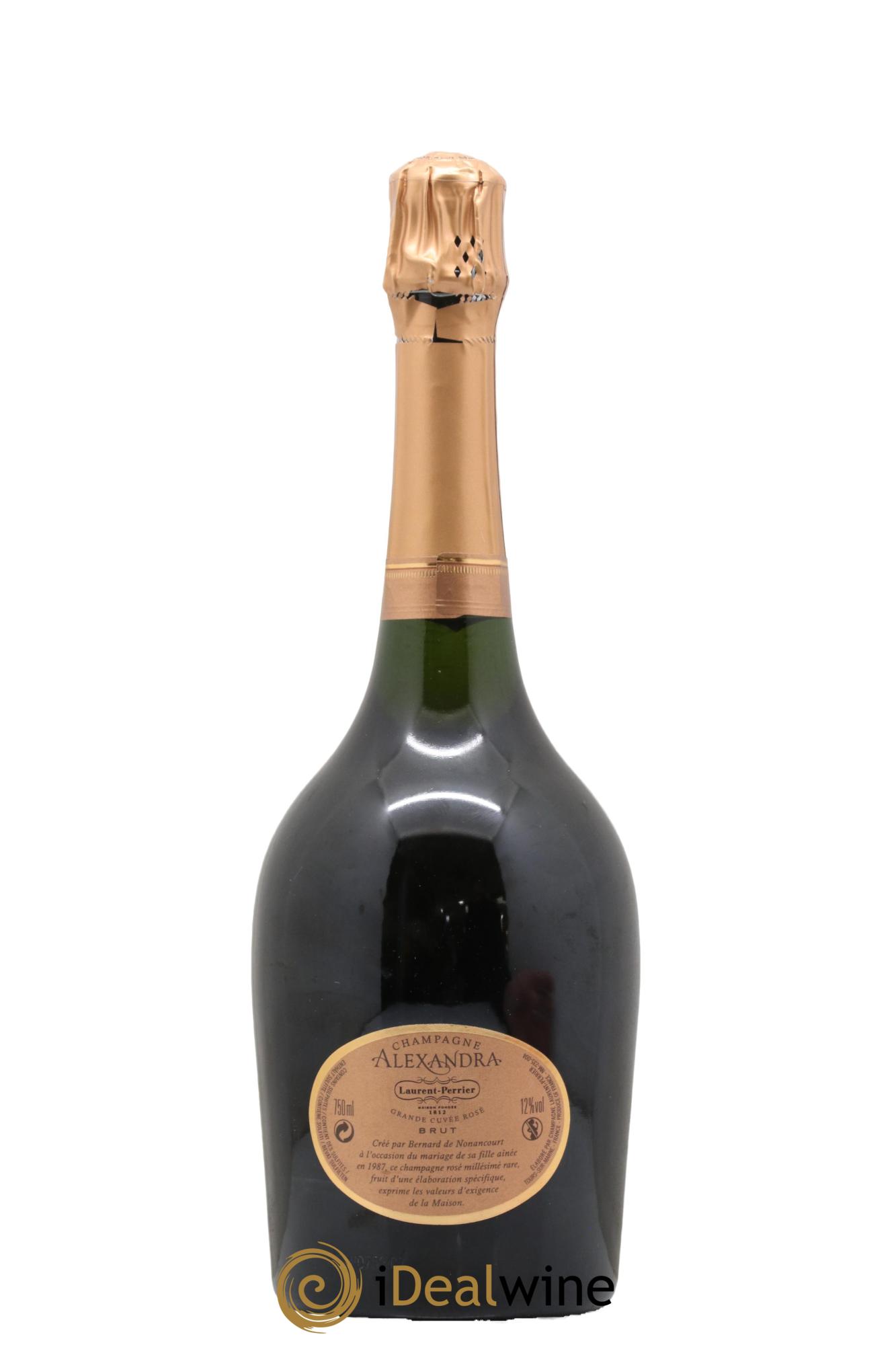 Cuvée Alexandra Laurent Perrier 2004 - Lot de 1 bouteille - 1