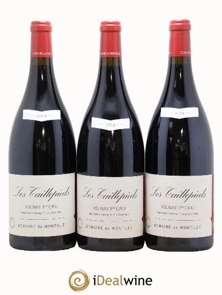 Volnay 1er Cru Les Taillepieds De Montille (Domaine) 2018 - Lot of 3 magnums - 0