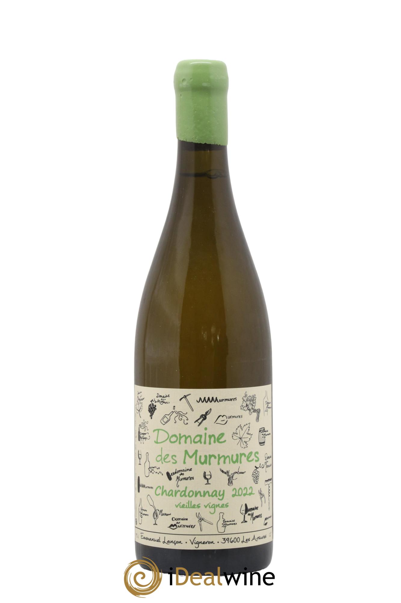 Vin de France Chardonnay Vieilles Vignes Murmures (Domaine des) - Emmanuel Lançon 2022 - Lot de 1 bouteille - 0