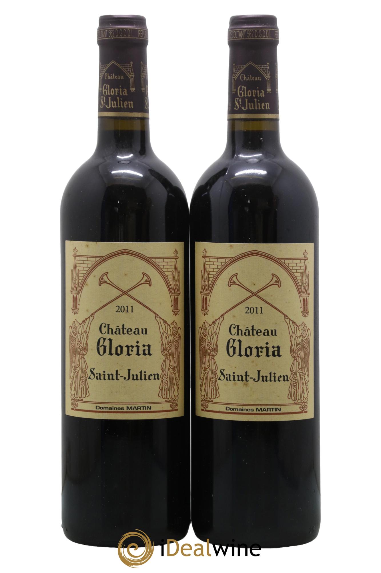Château Gloria 2011 - Lot de 2 bouteilles - 0