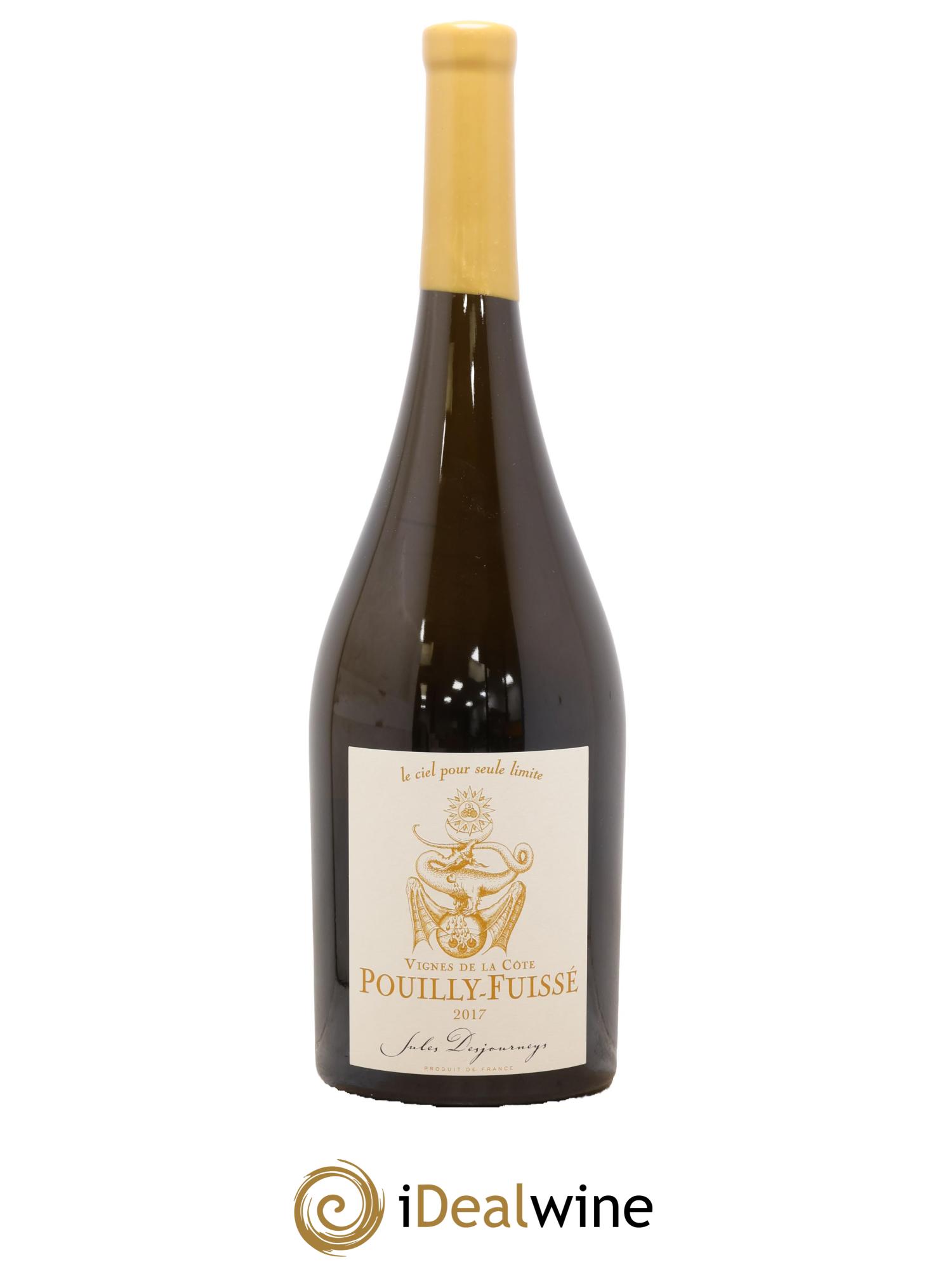 Pouilly-Fuissé Vignes de la Côte Jules Desjourneys 2017 - Posten von 1 Magnum - 0