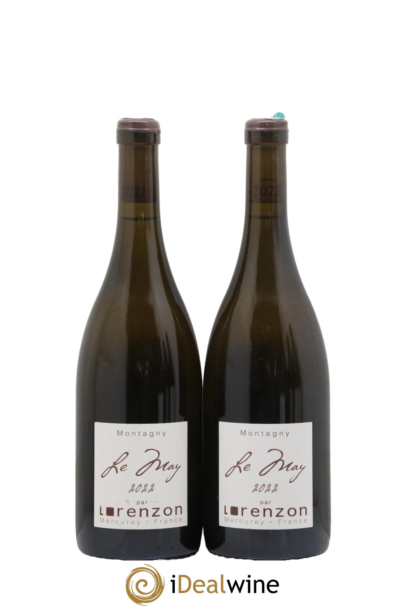Montagny Le May Lorenzon 2022 - Lot de 2 bouteilles - 0