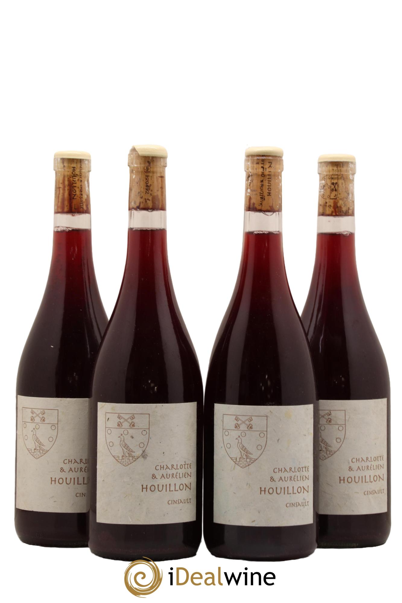 Vin de France Cinsault Aurélien et Charlotte Houillon 2021 - Lot de 4 bouteilles - 0