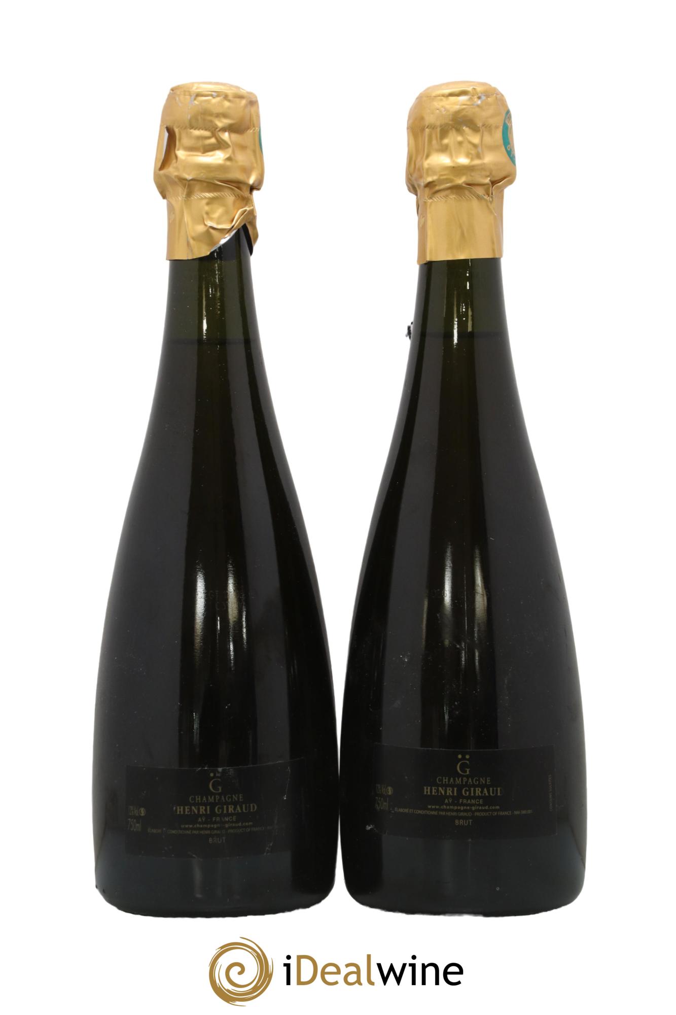 Aÿ Grand Cru Brut Fût de Chêne MV Henri Giraud - Lot of 2 bottles - 1