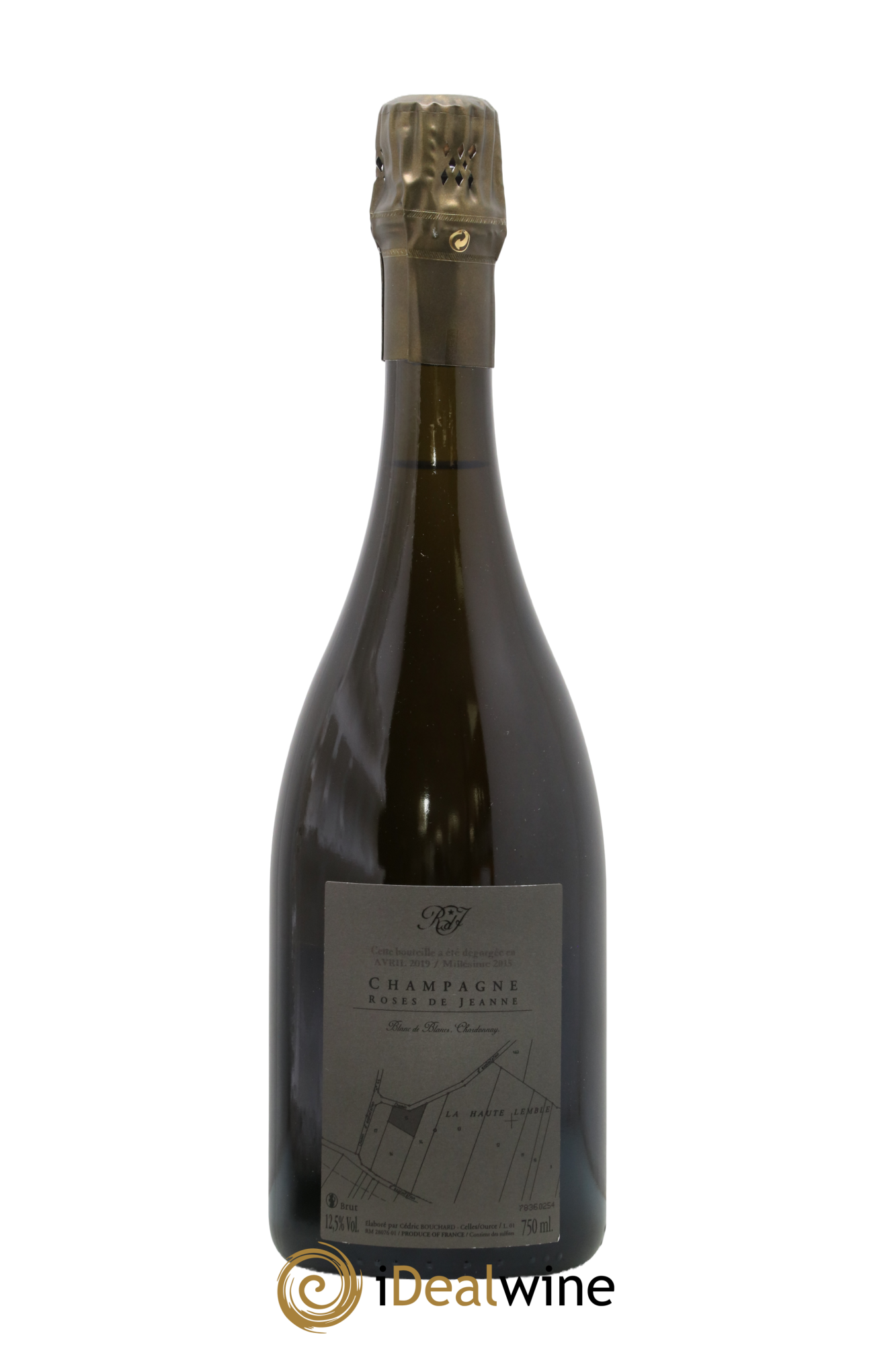 Roses de Jeanne La Haute-Lemblé Cédric Bouchard 2015 - Lot de 1 bouteille - 1