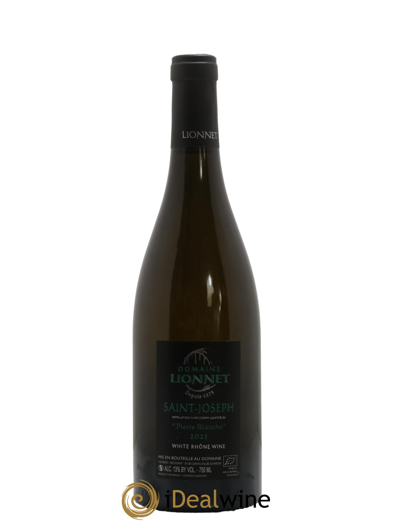 Saint-Joseph Pierre Blanche Domaine Lionnet 2021 - Lot de 1 bouteille - 0