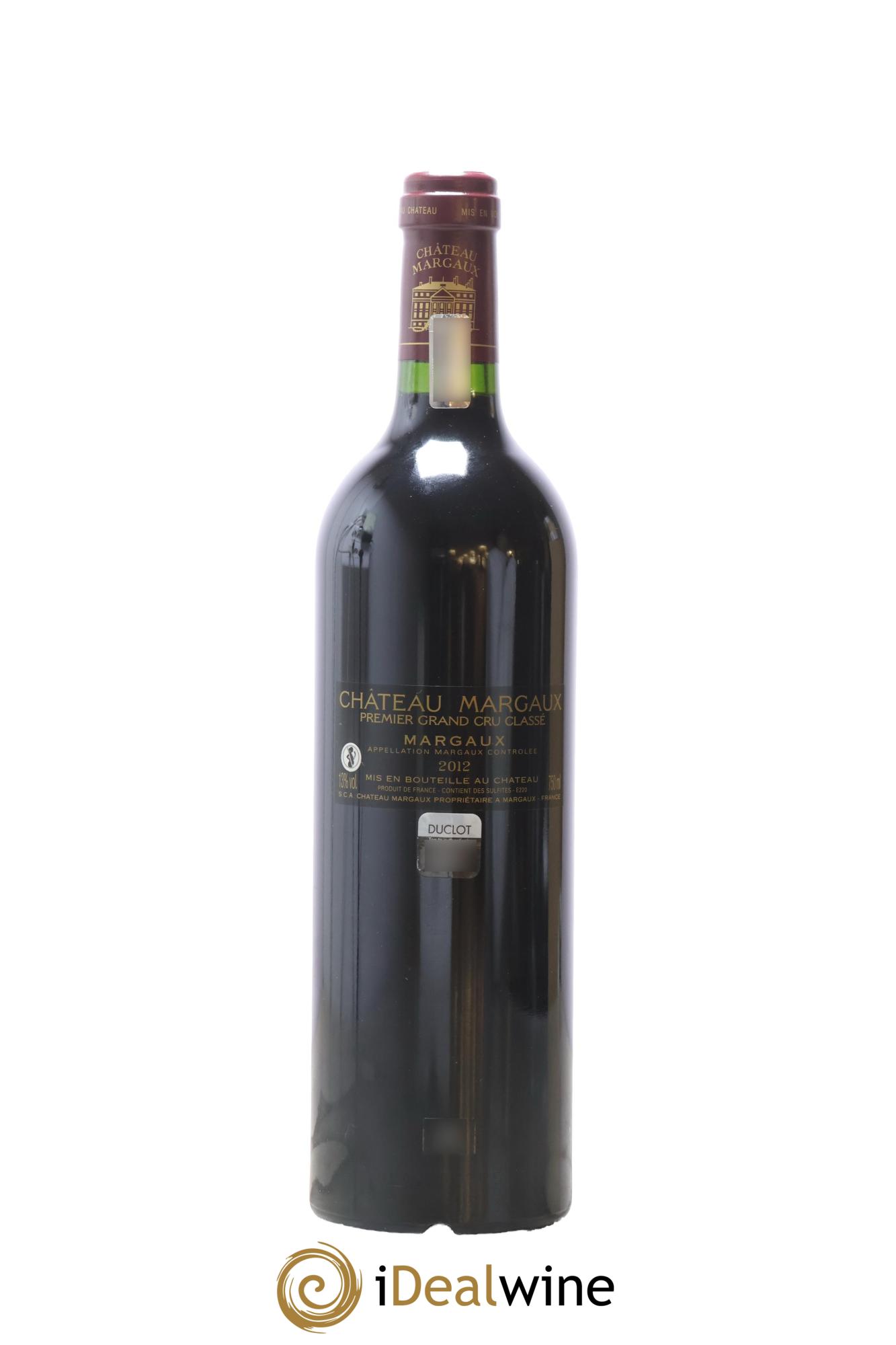 Château Margaux 1er Grand Cru Classé 2012 - Posten von 1 Flasche - 1