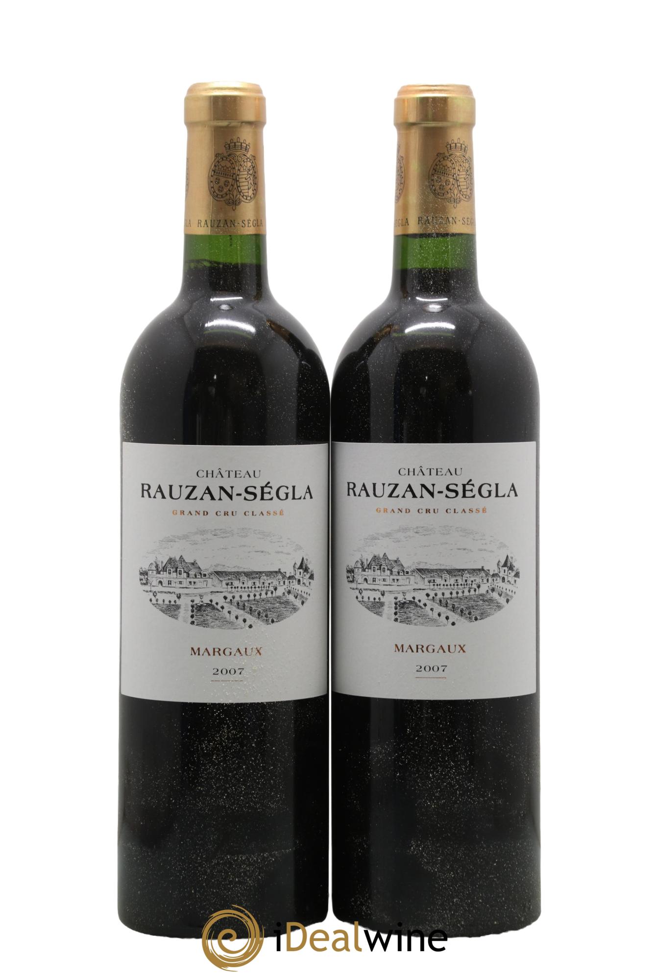 Château Rauzan Ségla Grand Cru Classé 2007 - Lotto di 2 bottiglie - 0