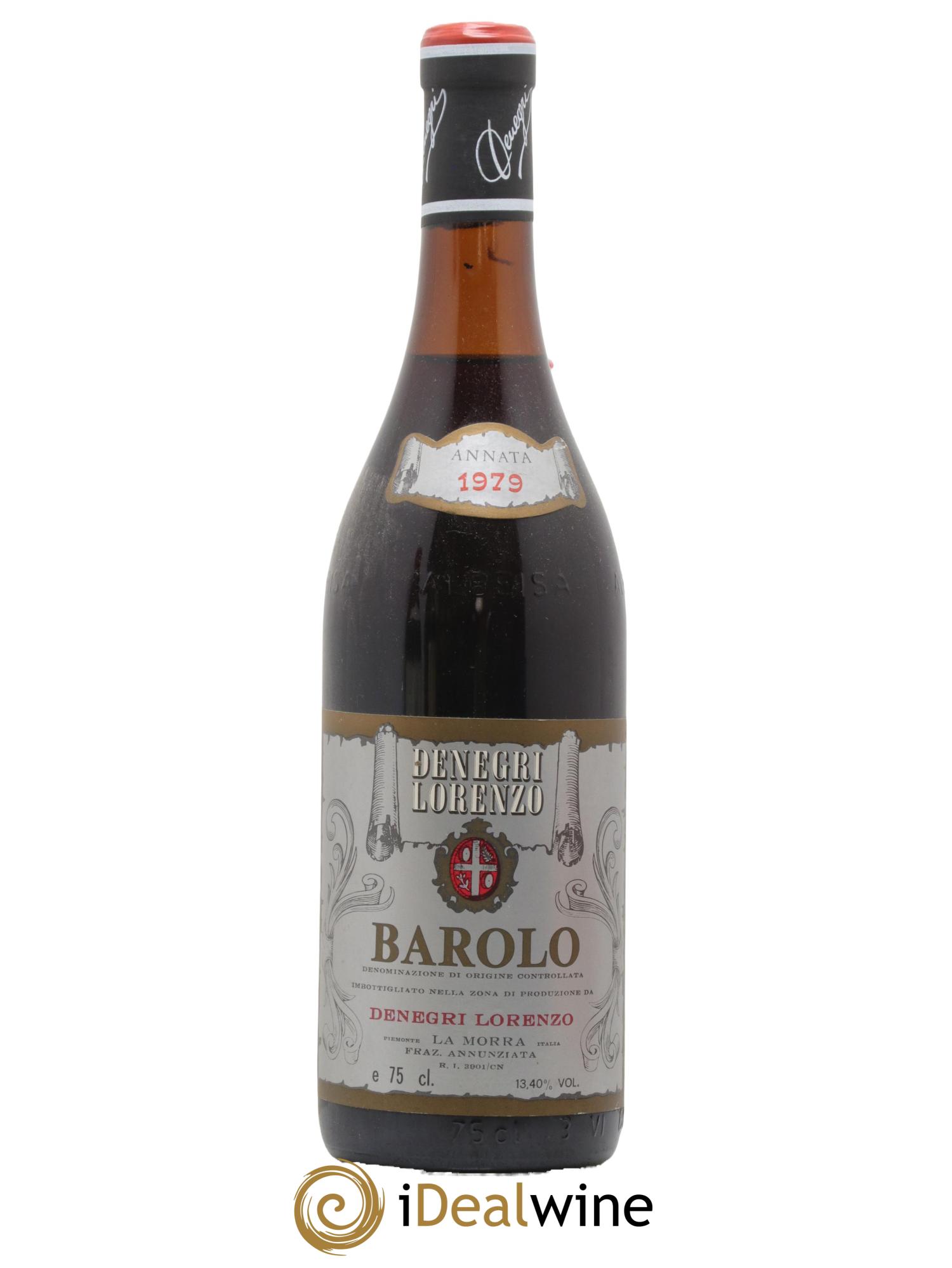 Barolo Denegri 1979 - Posten von 1 Flasche - 0