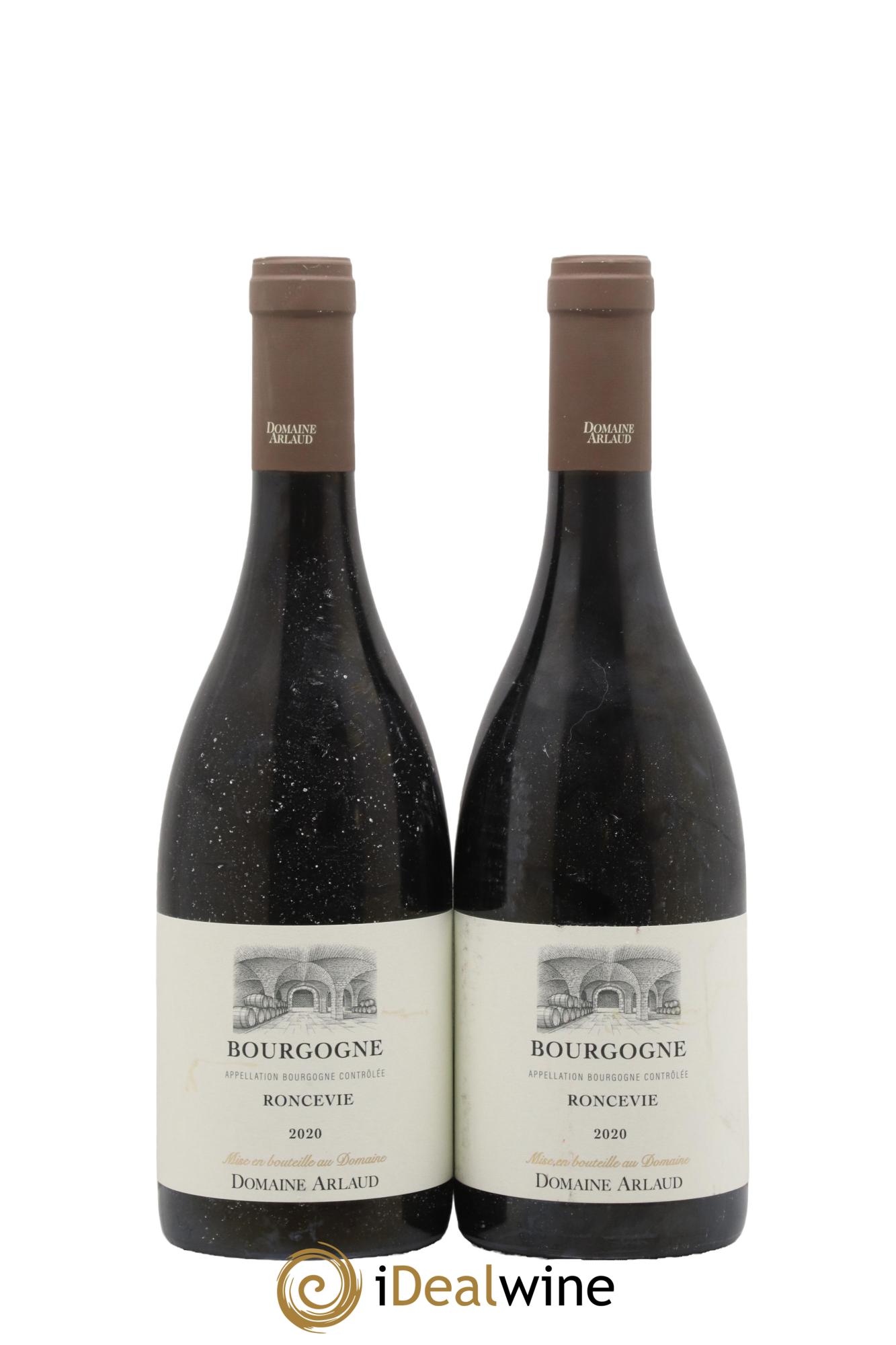 Bourgogne Roncevie Arlaud 2020 - Lot de 2 bouteilles - 0
