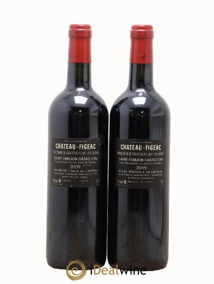 Château Figeac 1er Grand Cru Classé A 2009 - Lot de 2 bouteilles - 1