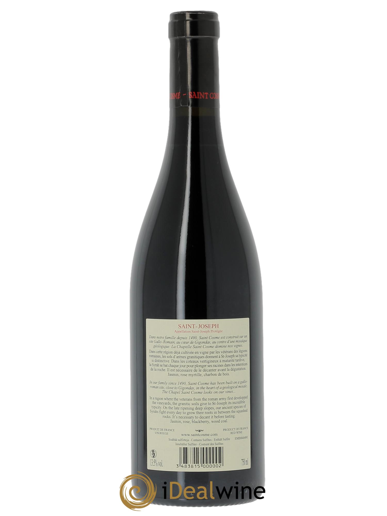 Saint-Joseph Saint Cosme  2023 - Lot de 1 bouteille - 1