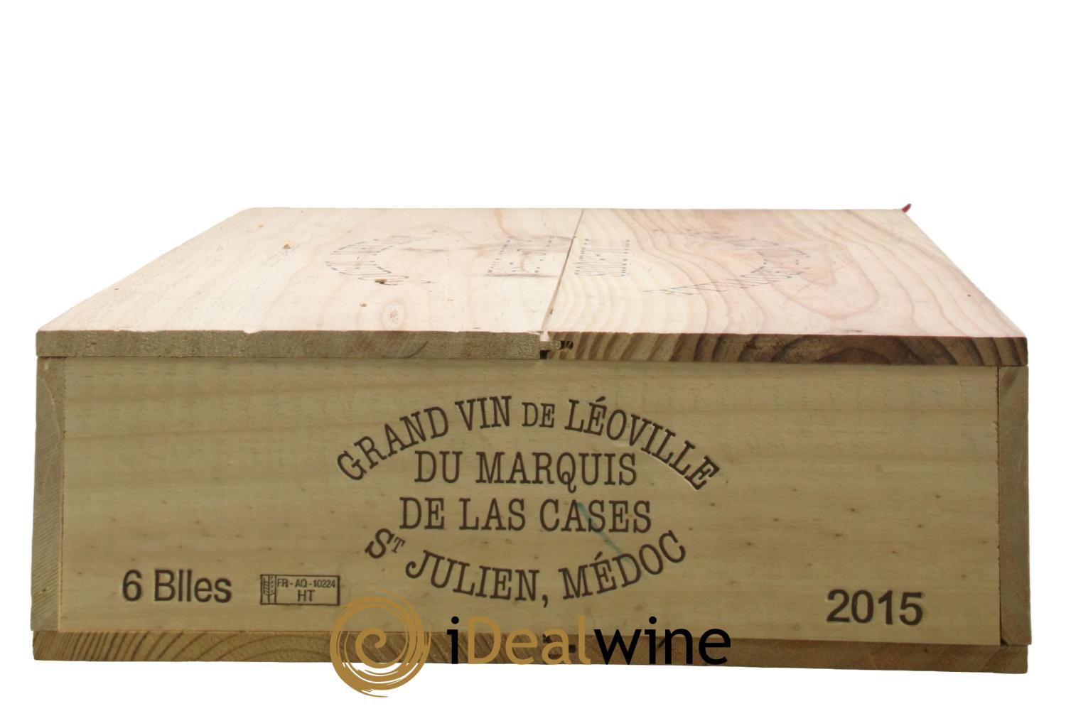 Château Léoville Las Cases 2ème Grand Cru Classé 2015 - Lot of 6 bottles - 1