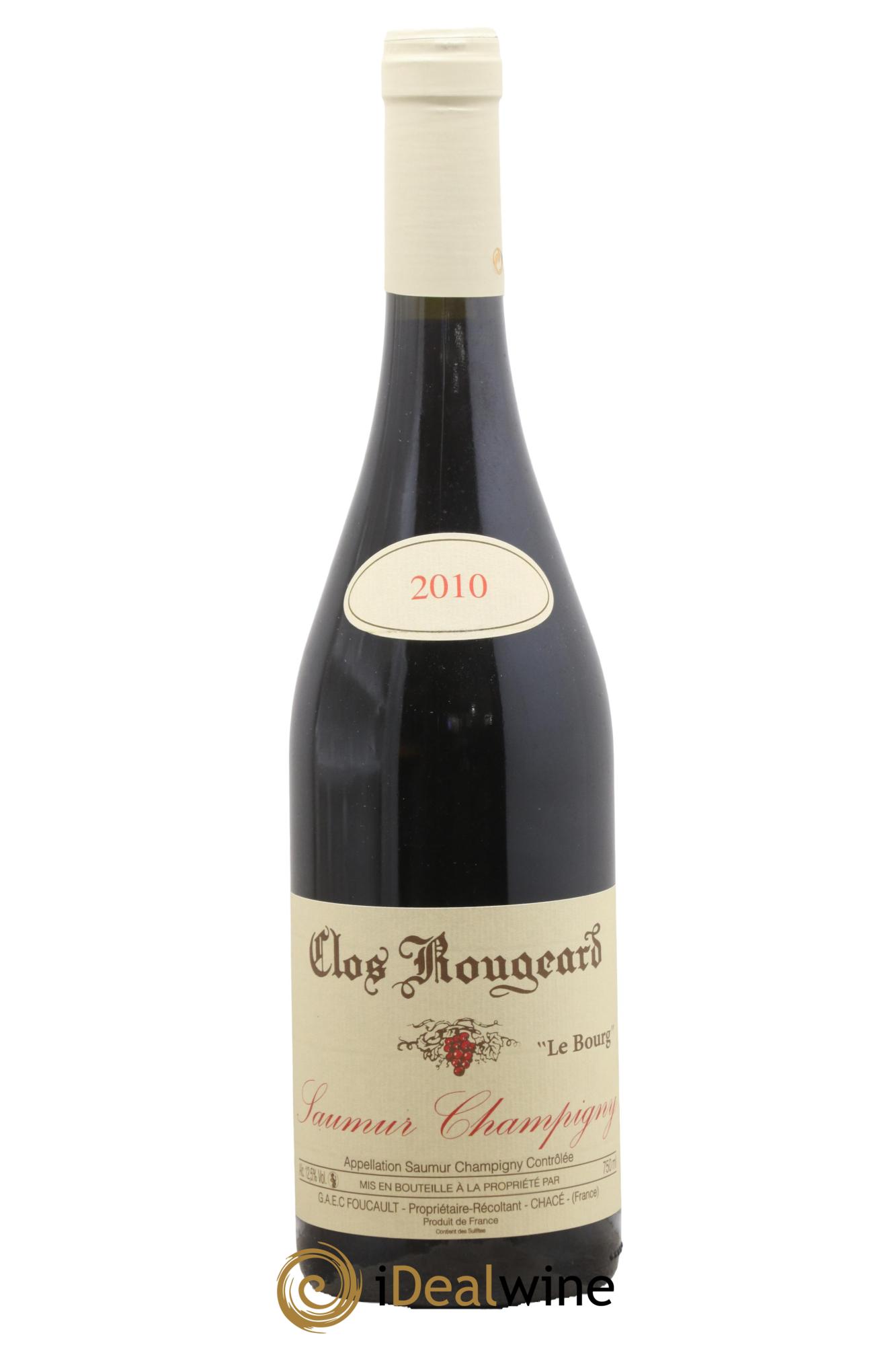 Saumur-Champigny Le Bourg Clos Rougeard 2010 - Posten von 1 Flasche - 0