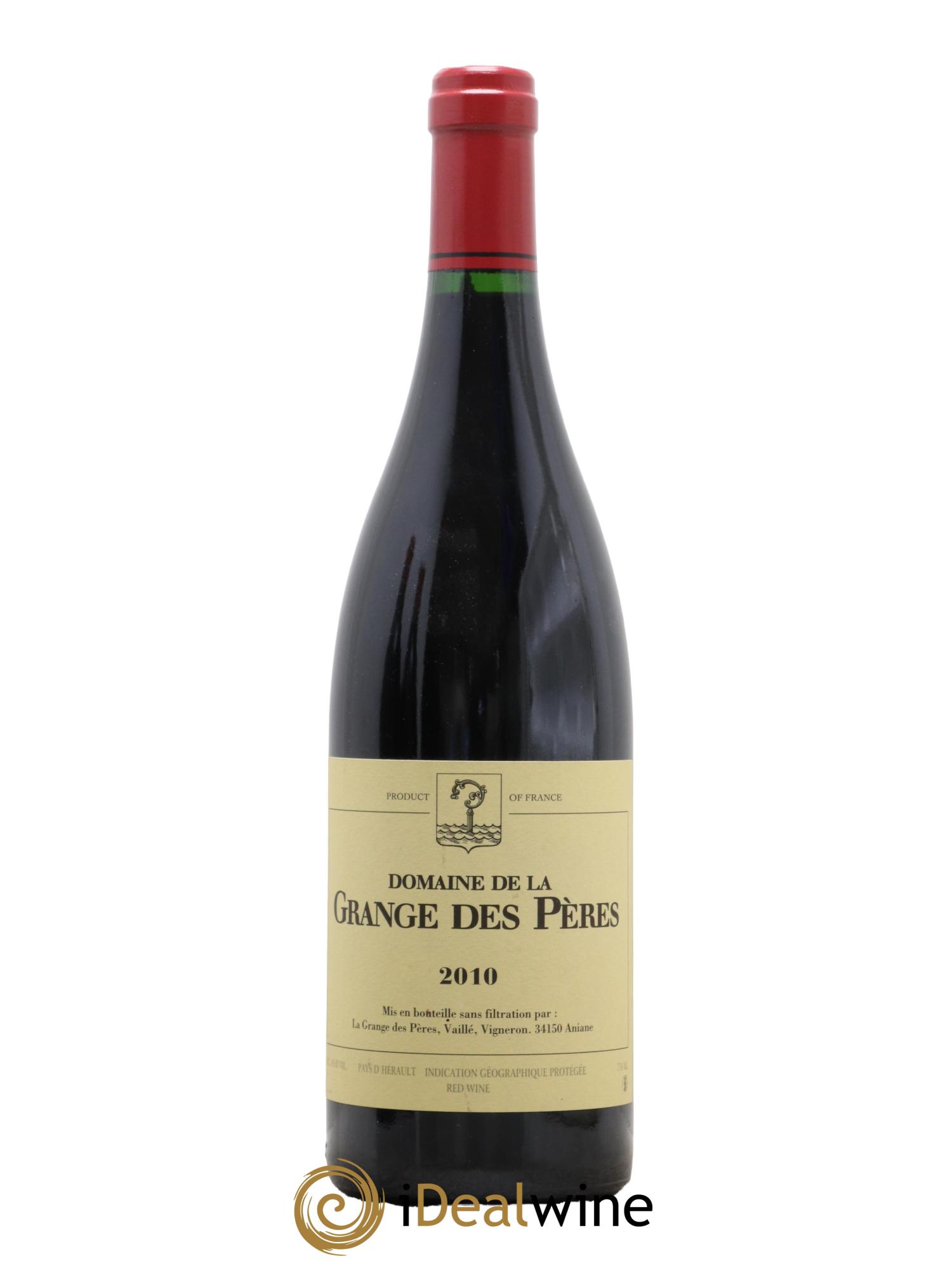 Pays d'Hérault Grange des Pères Laurent Vaillé 2010 - Lot de 1 bouteille - 0