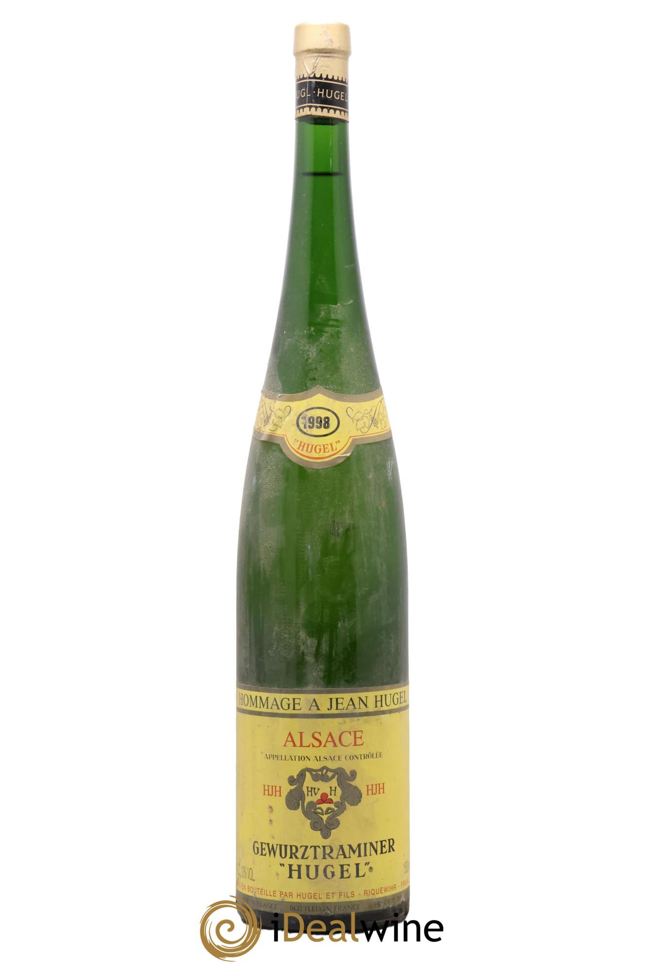 Alsace Gewurztraminer Hommage à Jean Hugel 1998 - Lot of 1 magnum - 0